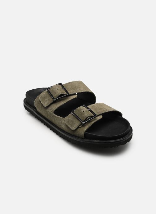 Jack & Jones Mules Jfwvenice Leather Sandal homme vert