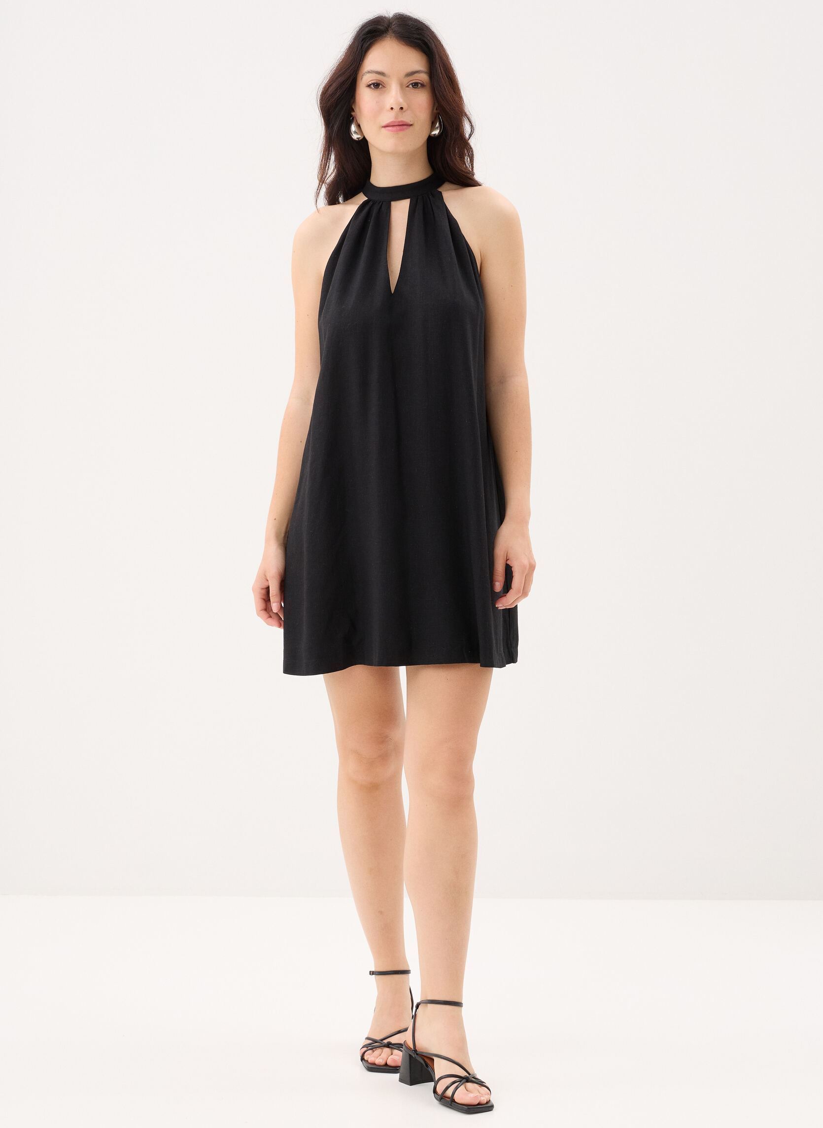 Kleider Whola damen schwarz Grace & Mila Kleider Whola damen schwarz NOIR