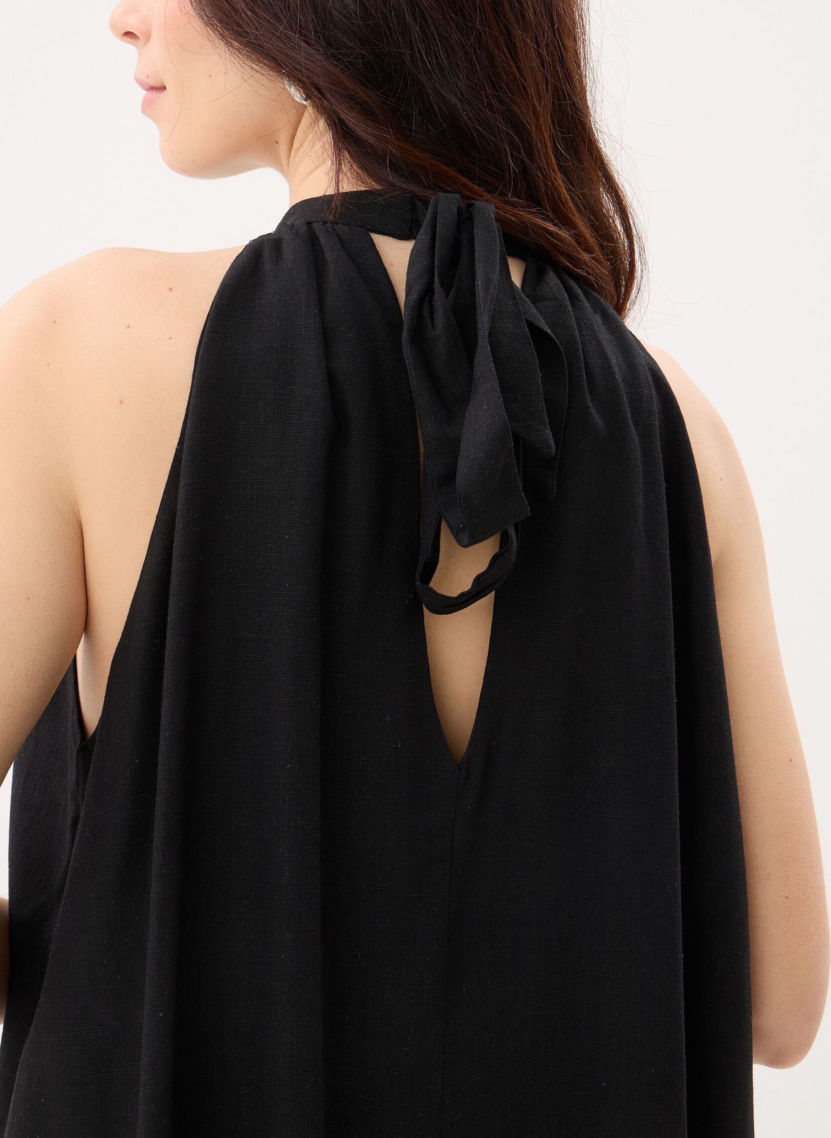 Kleider Whola damen schwarz Grace & Mila Kleider Whola damen schwarz NOIR