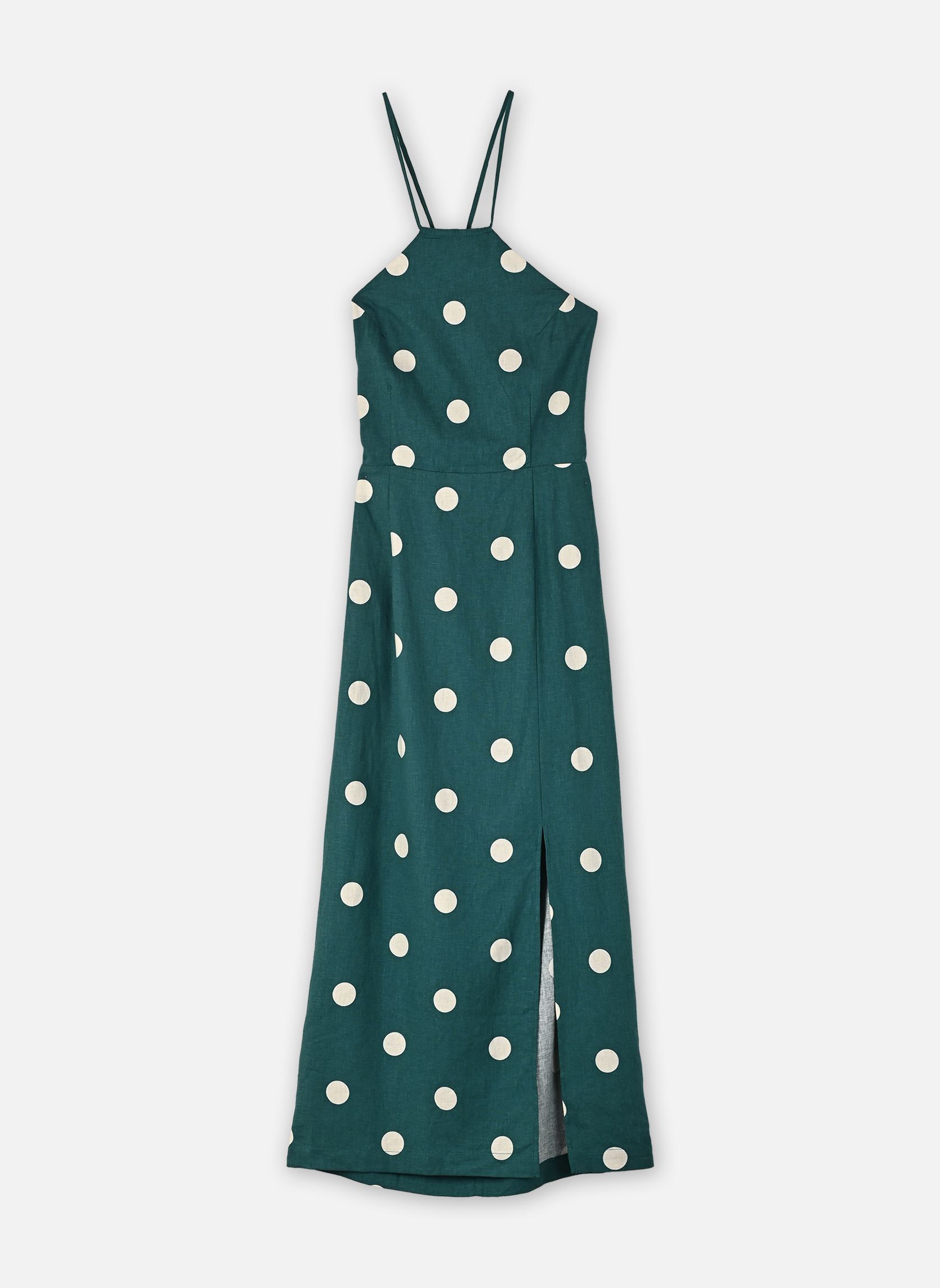 Robes longues Wyella femme vert Grace & Mila Robes longues Wyella femme vert Emeraude