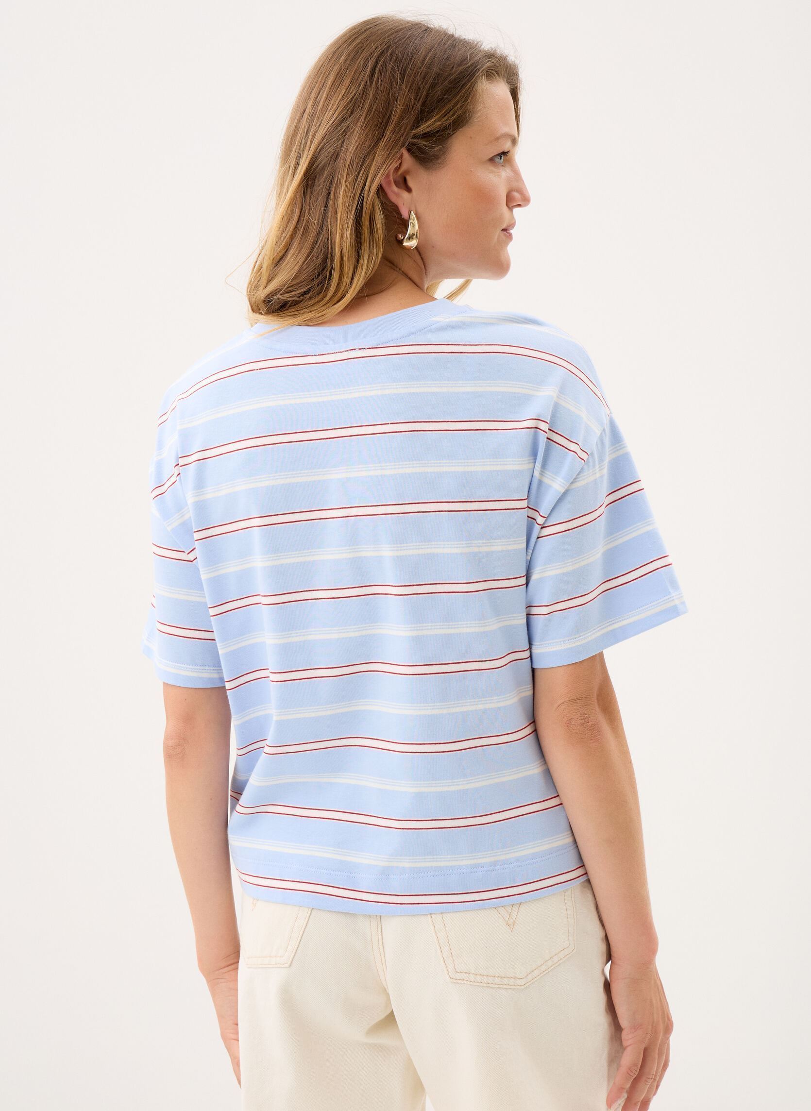 Tee-shirts Welson femme bleu Grace & Mila Tee-shirts Welson femme bleu Ciel