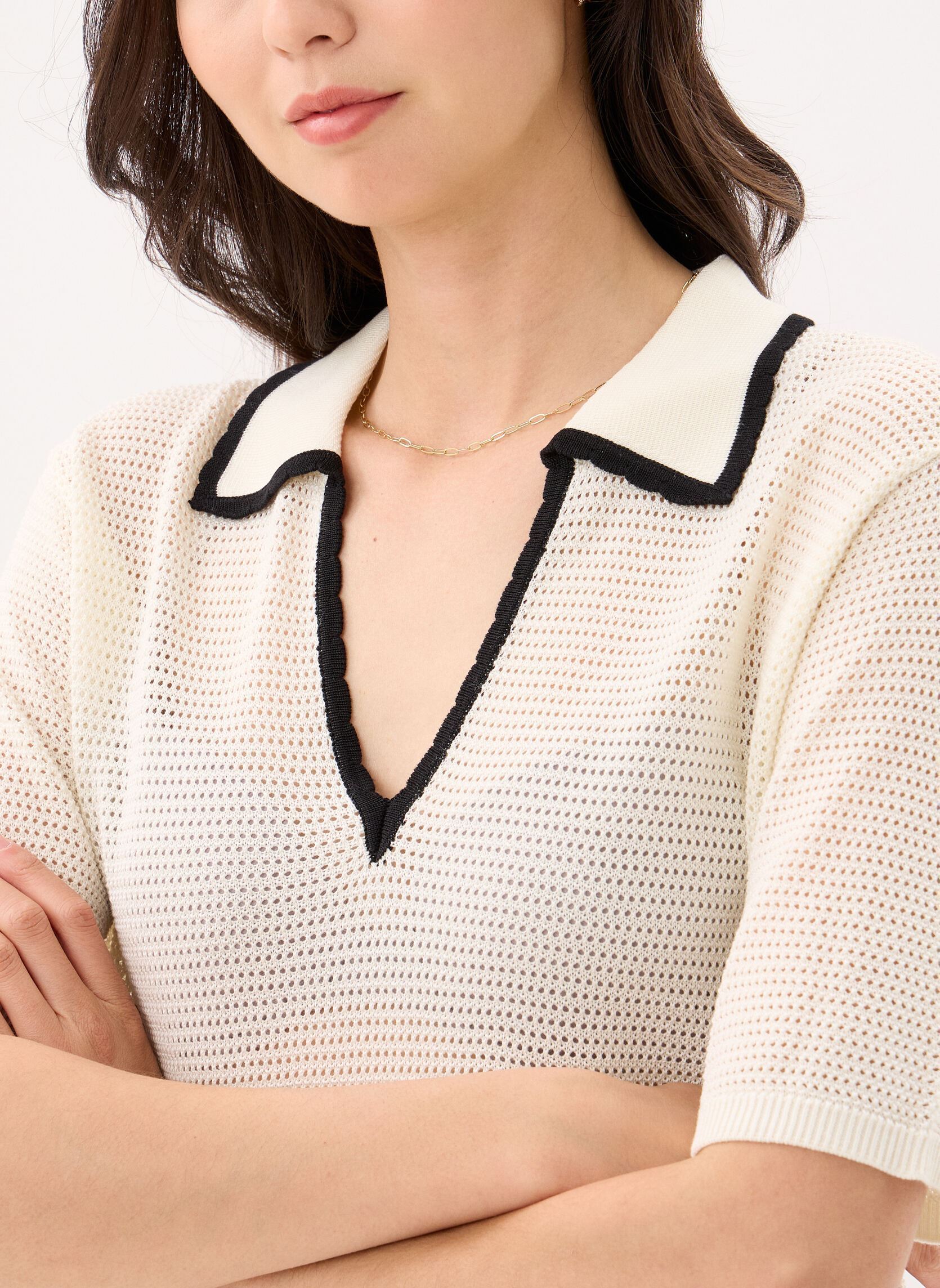 Blouses Wilmot dames wit Grace & Mila Blouses Wilmot dames wit ivoire