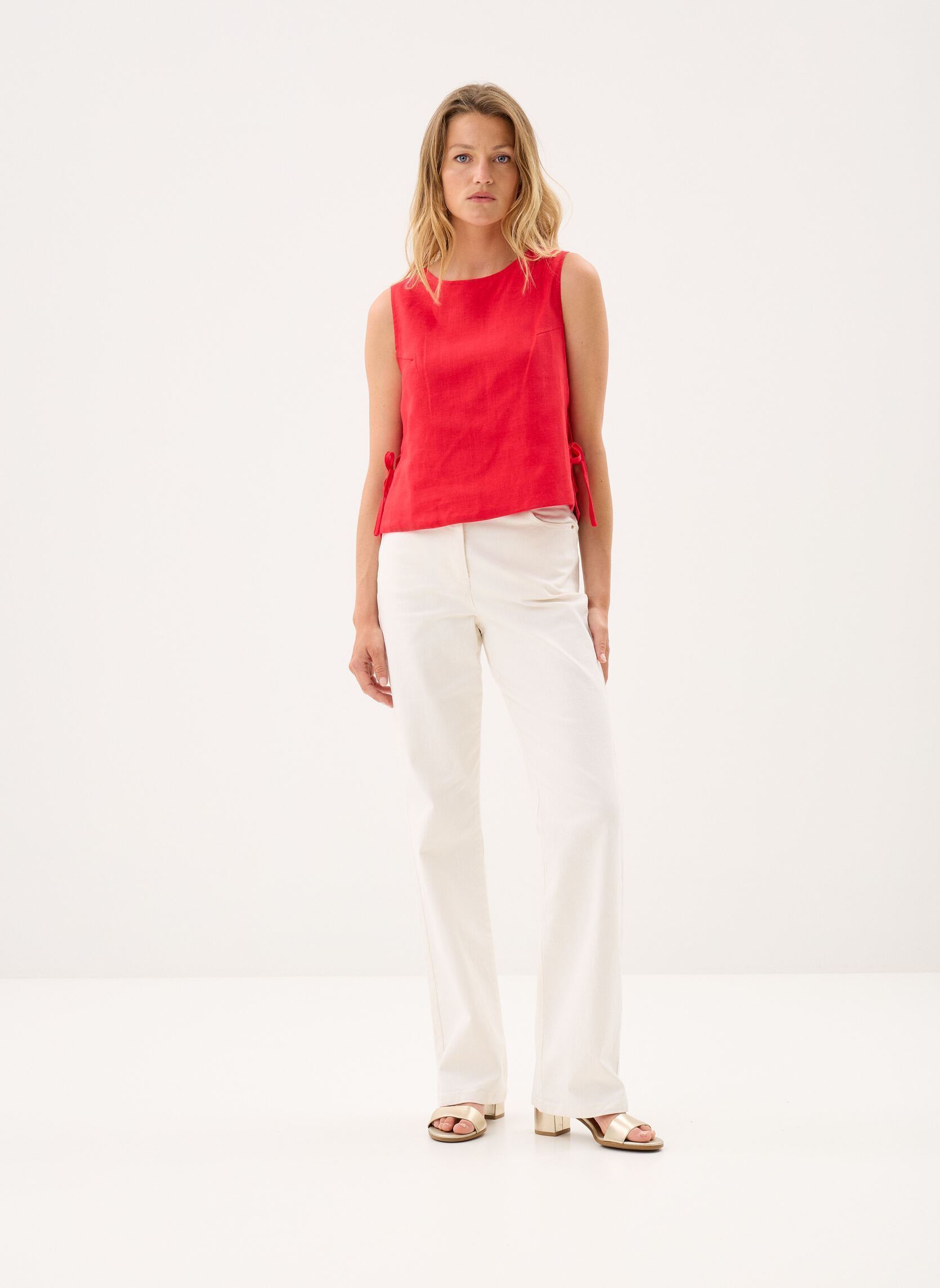 Tops Wesca dames rood Grace & Mila Tops Wesca dames rood Rouge