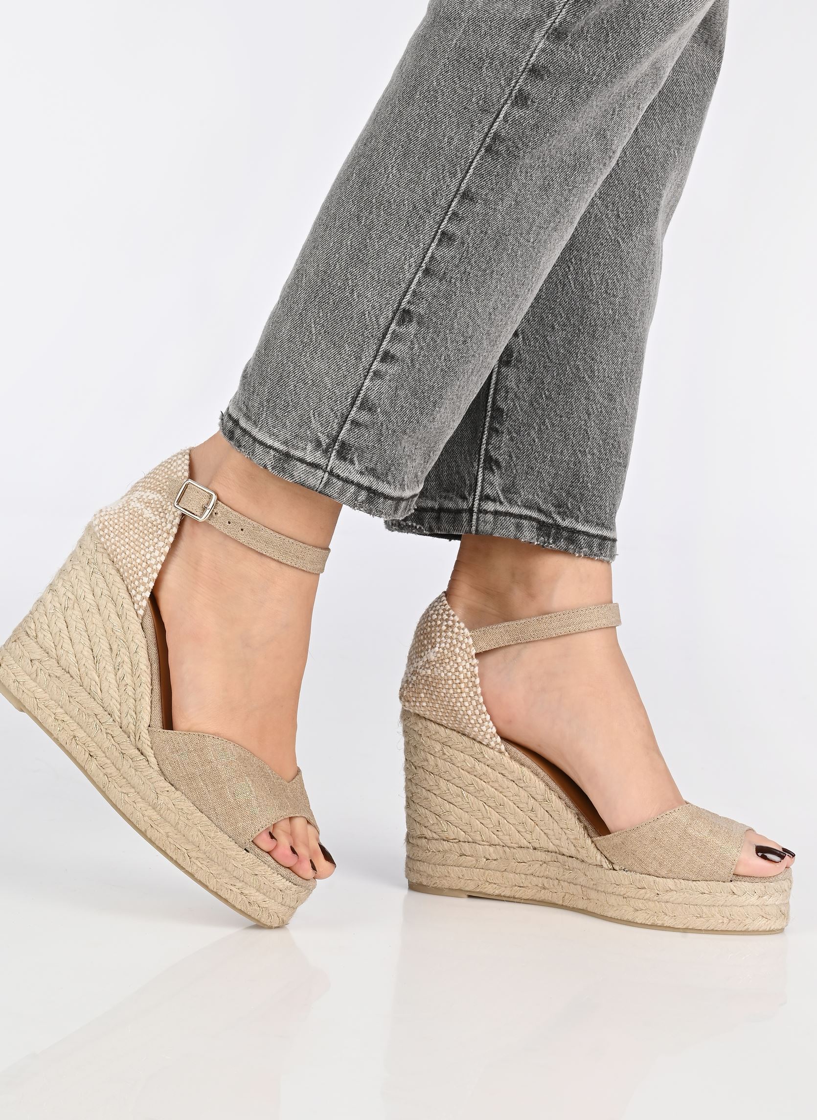 Espadrilles compensées et plateformes Blaudi H8ED femme or et bronze Castaner Espadrilles compensées et plateformes Blaudi H8ED femme or et bronze ORO