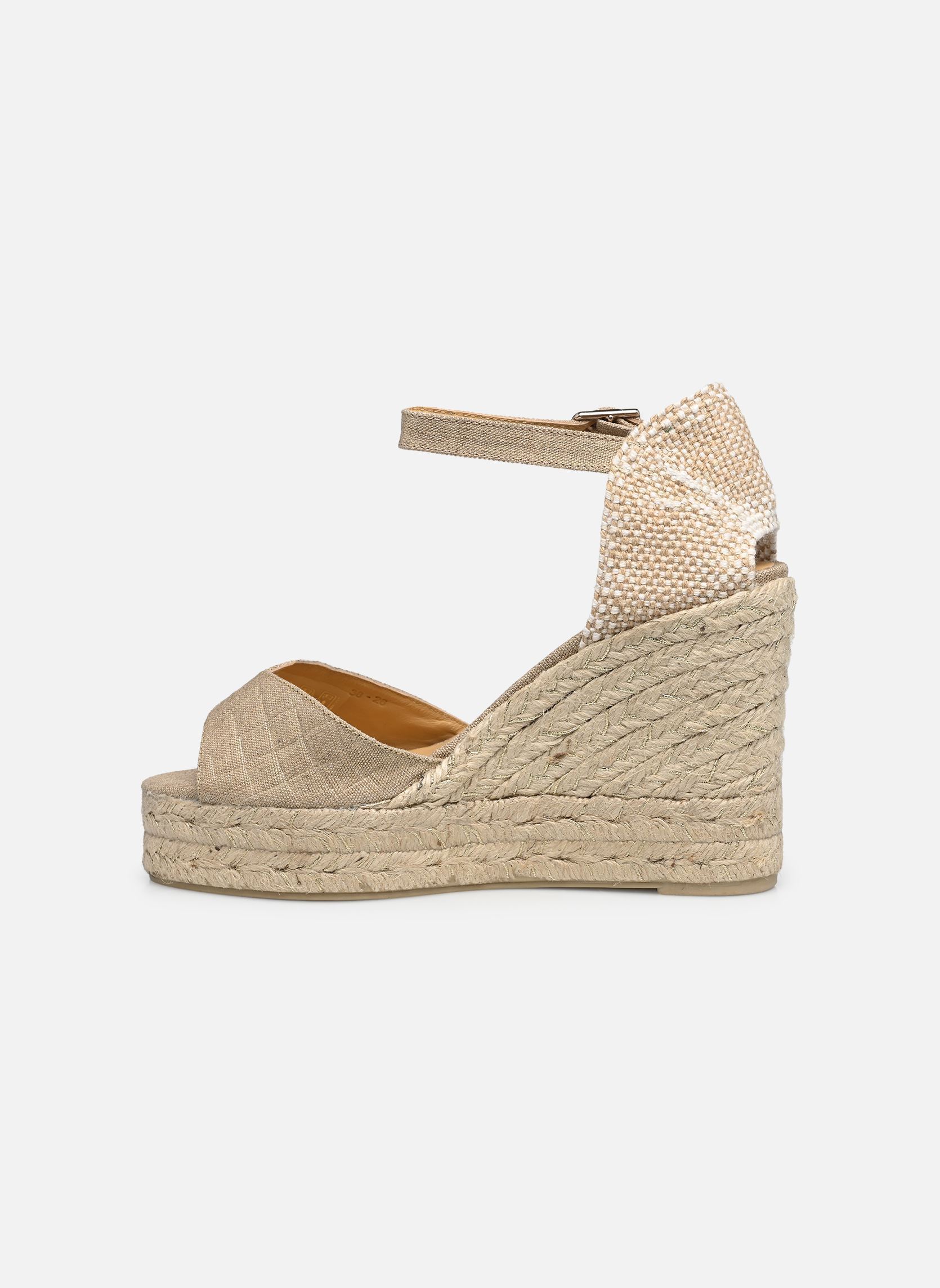 Espadrilles compensées et plateformes Blaudi H8ED femme or et bronze Castaner Espadrilles compensées et plateformes Blaudi H8ED femme or et bronze ORO