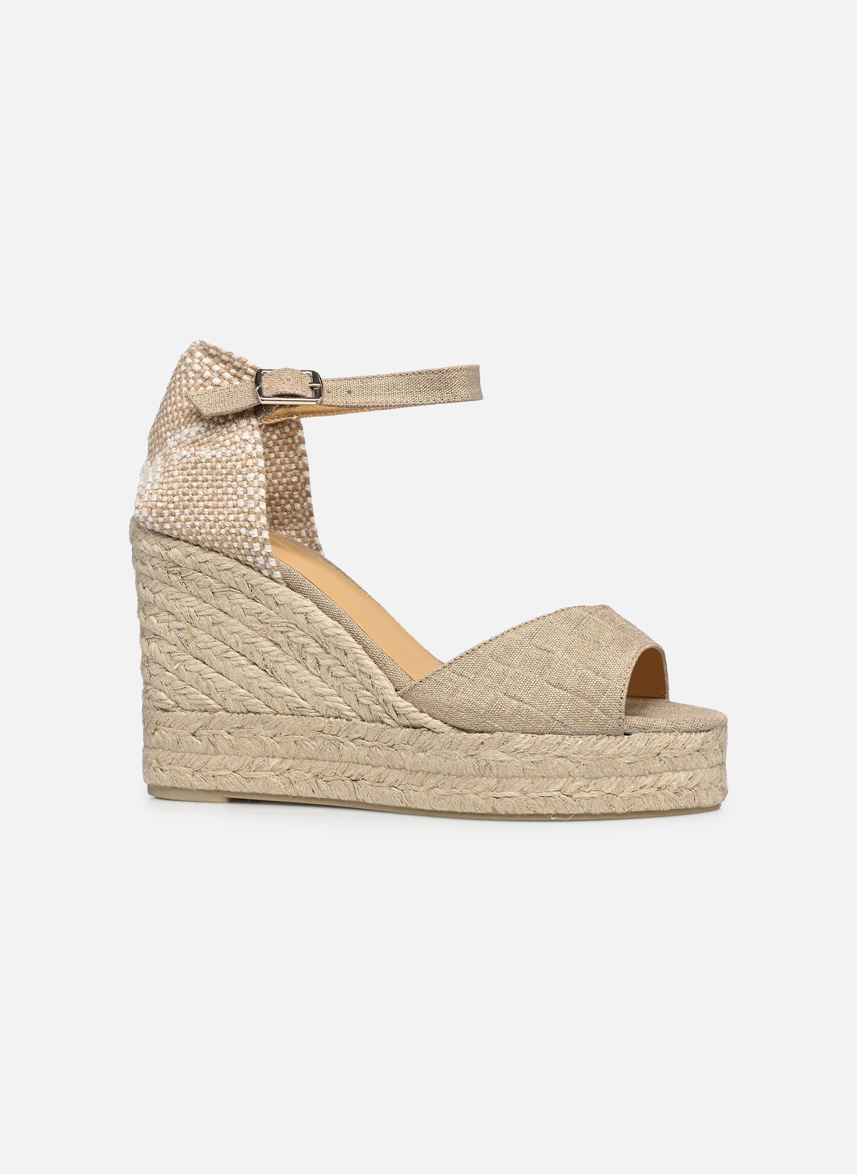 Espadrilles compensées et plateformes Blaudi H8ED femme or et bronze Castaner Espadrilles compensées et plateformes Blaudi H8ED femme or et bronze ORO