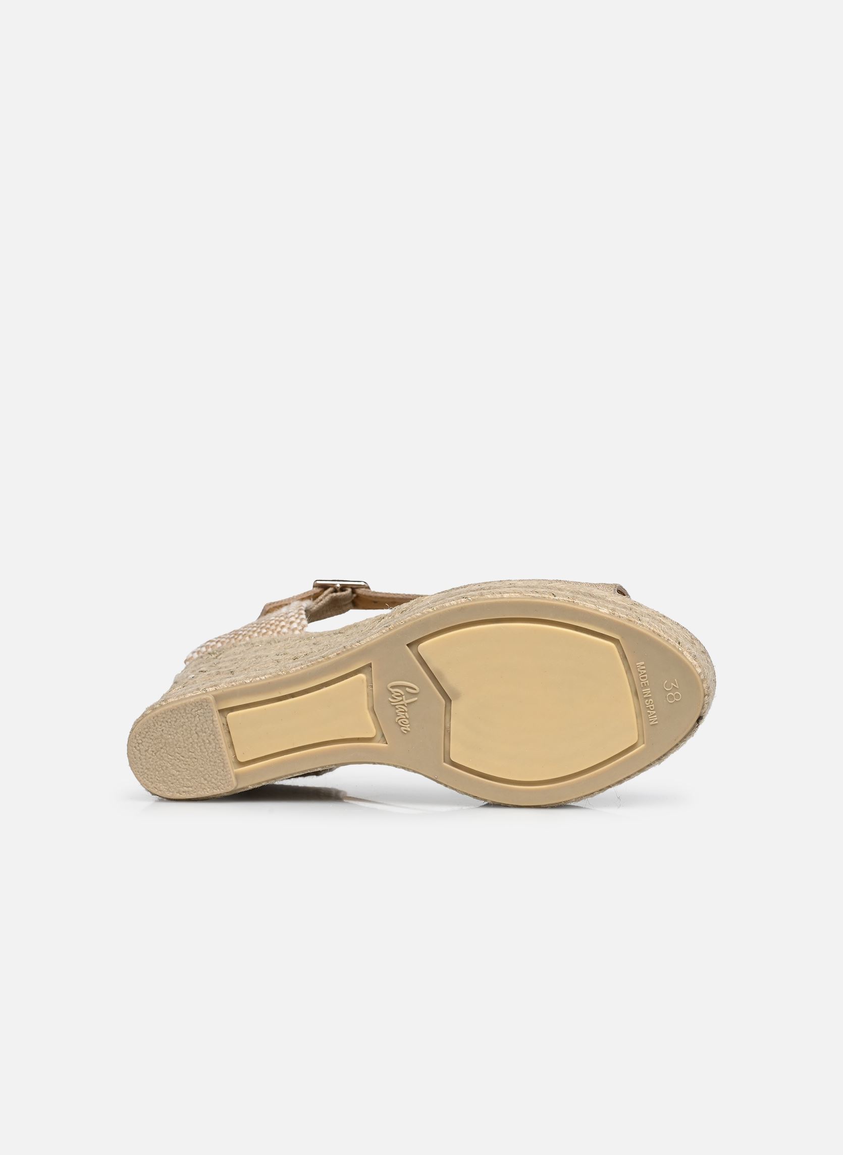 Espadrilles compensées et plateformes Blaudi H8ED femme or et bronze Castaner Espadrilles compensées et plateformes Blaudi H8ED femme or et bronze ORO