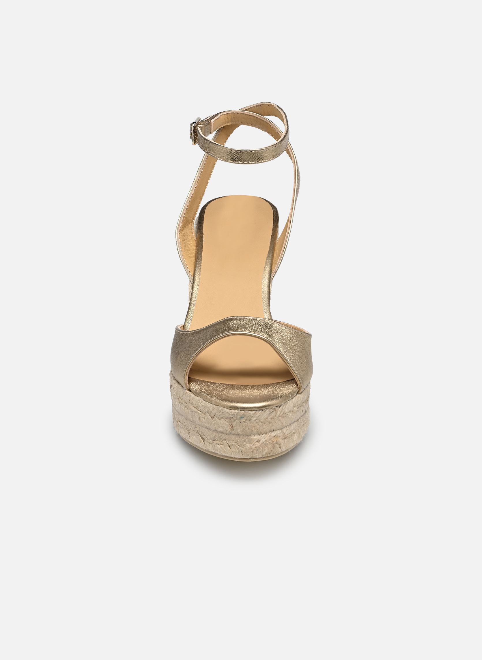 Espadrilles compensées et plateformes Brook H8ED femme or et bronze Castaner Espadrilles compensées et plateformes Brook H8ED femme or et bronze ORO