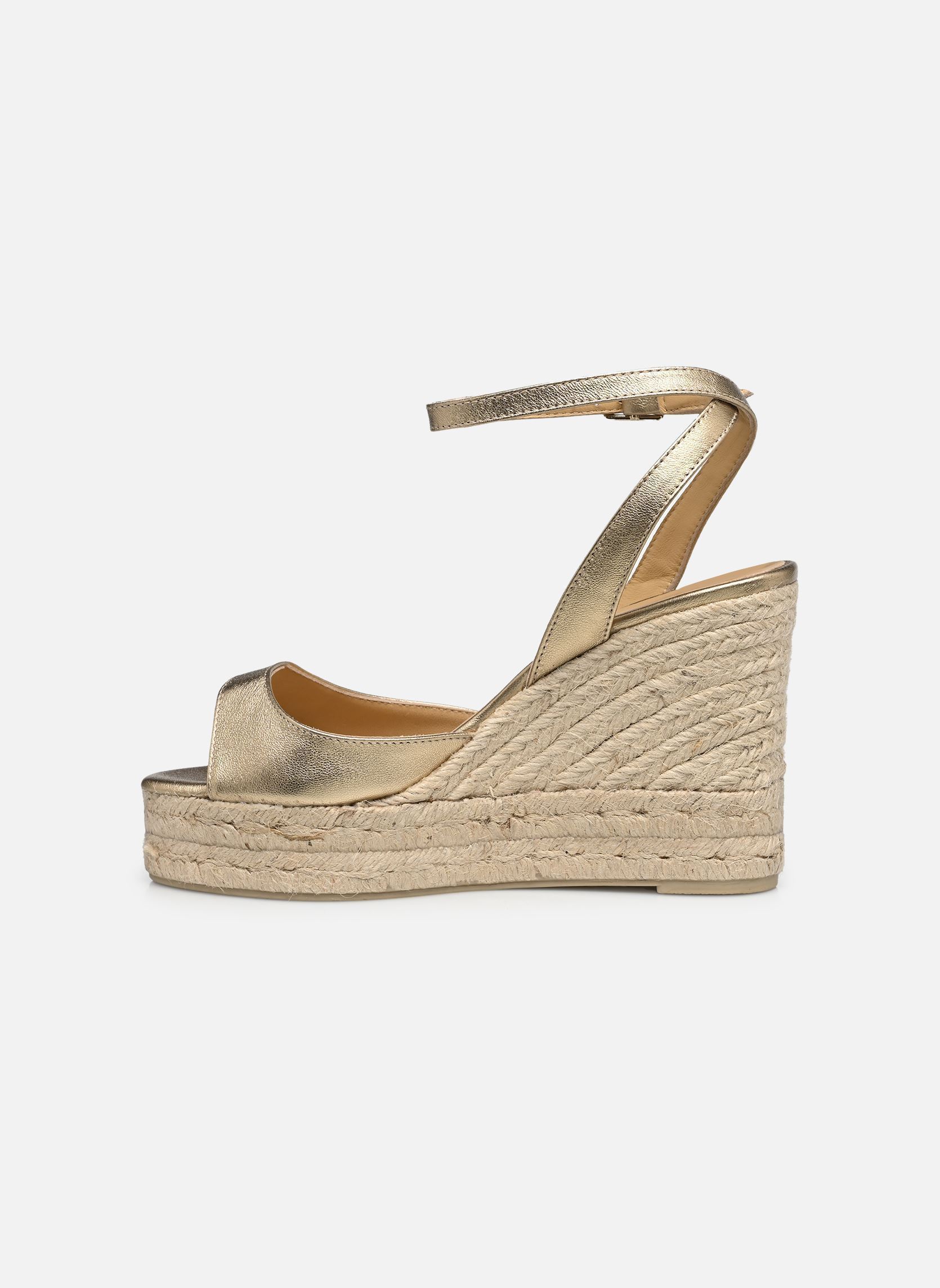 Espadrilles compensées et plateformes Brook H8ED femme or et bronze Castaner Espadrilles compensées et plateformes Brook H8ED femme or et bronze ORO