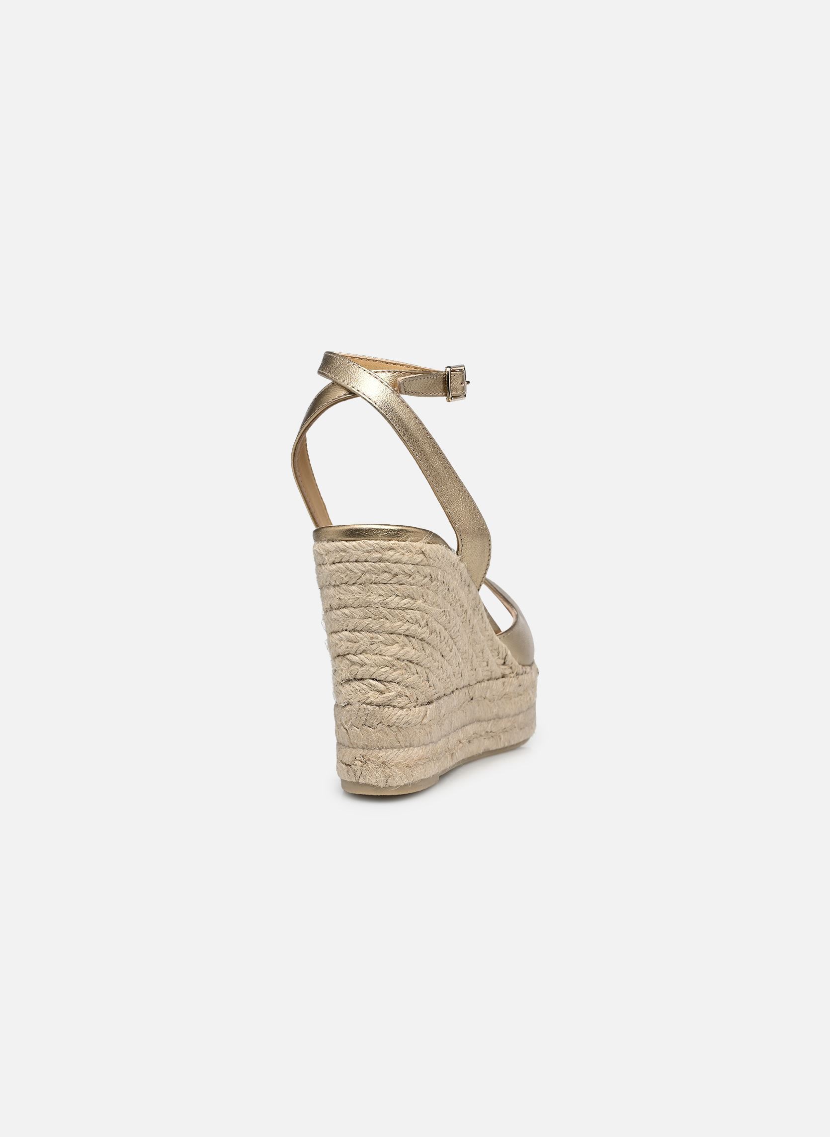 Espadrilles compensées et plateformes Brook H8ED femme or et bronze Castaner Espadrilles compensées et plateformes Brook H8ED femme or et bronze ORO