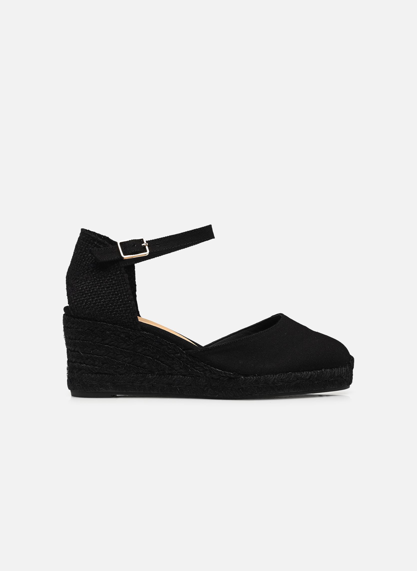 Espadrilles compensées et plateformes Carol C H6 femme noir Castaner Espadrilles compensées et plateformes Carol C H6 femme noir NEGRO