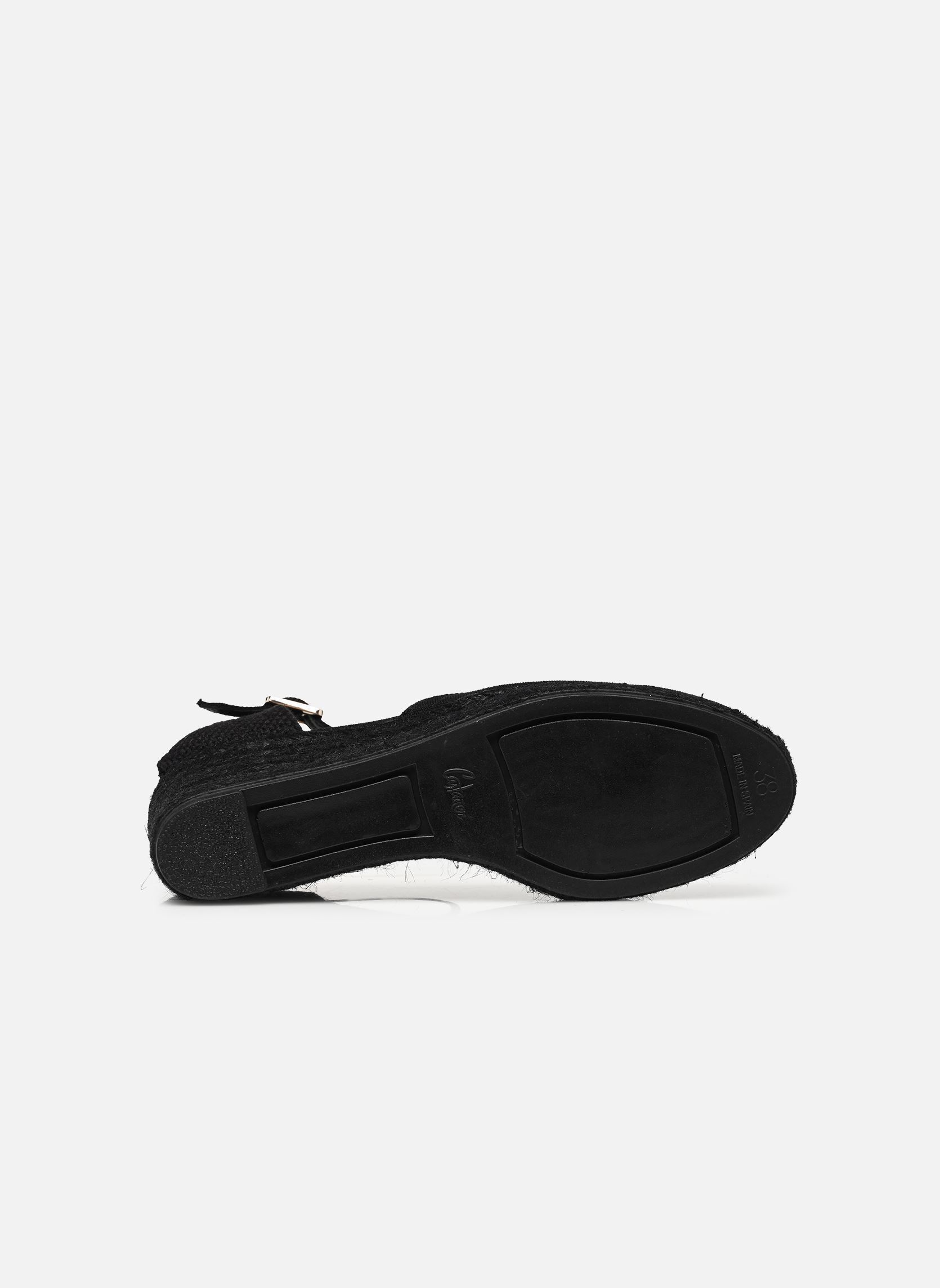 Espadrilles compensées et plateformes Carol C H6 femme noir Castaner Espadrilles compensées et plateformes Carol C H6 femme noir NEGRO