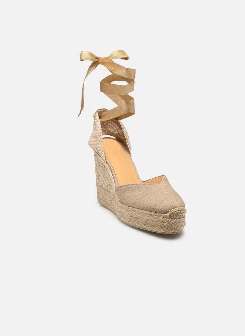 Castaner Keil- und Plateau-Espadrilles Chiara H8ED damen gold und bronze