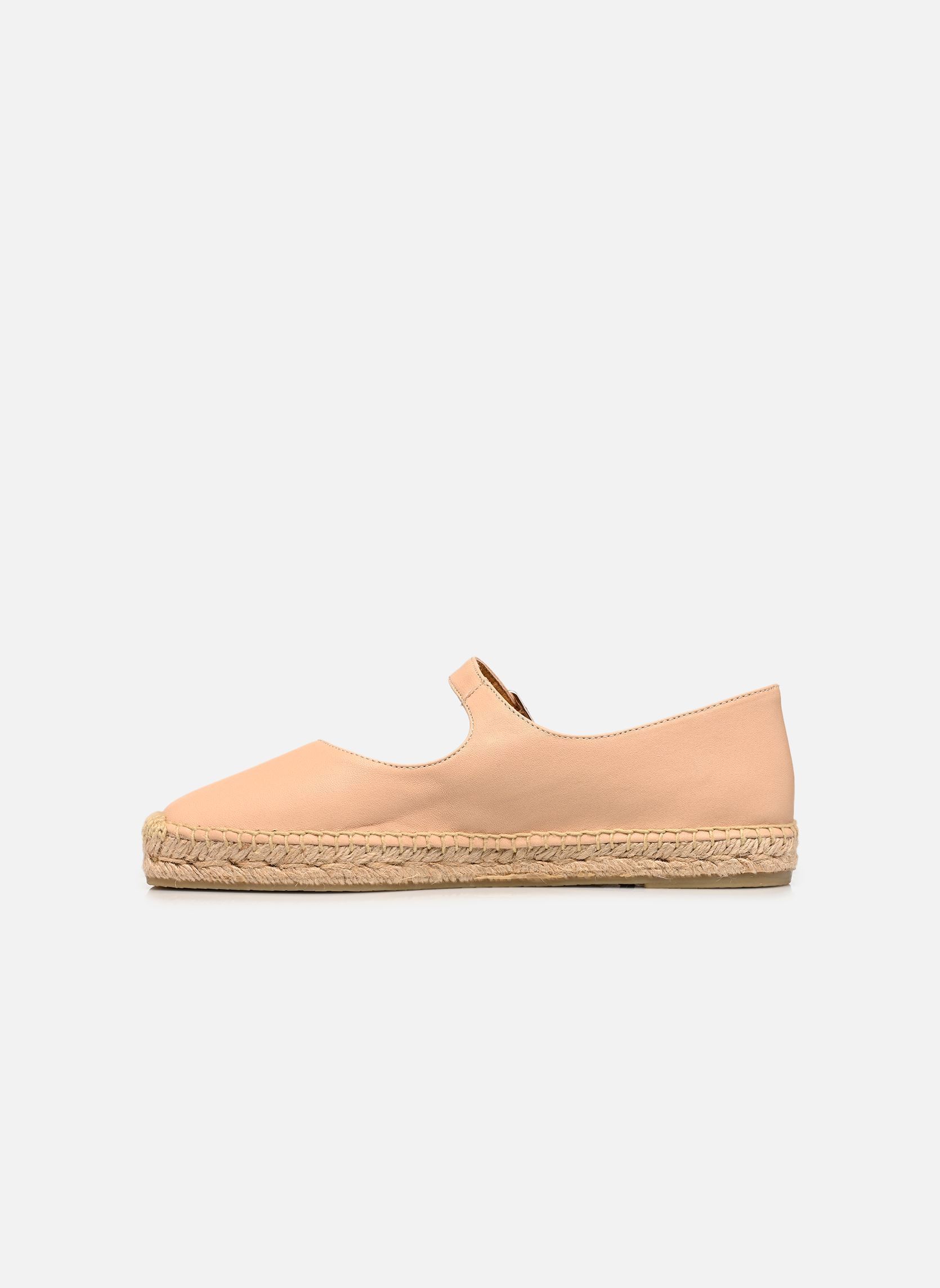 Platte espadrilles Pepa H6 dames beige Castaner Platte espadrilles Pepa H6 dames beige Nude