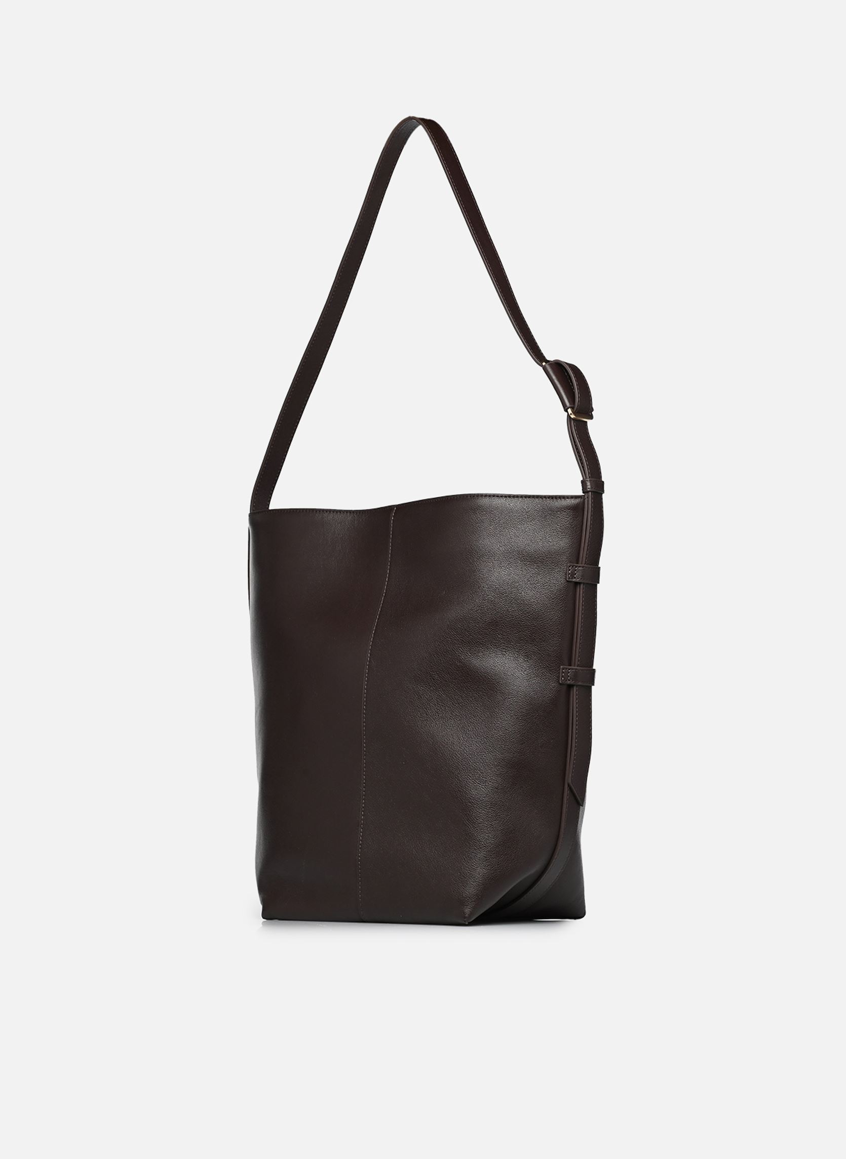 Sacs bandoulière Nour femme marron Nat & Nin Sacs bandoulière Nour femme marron ÉBÈNE