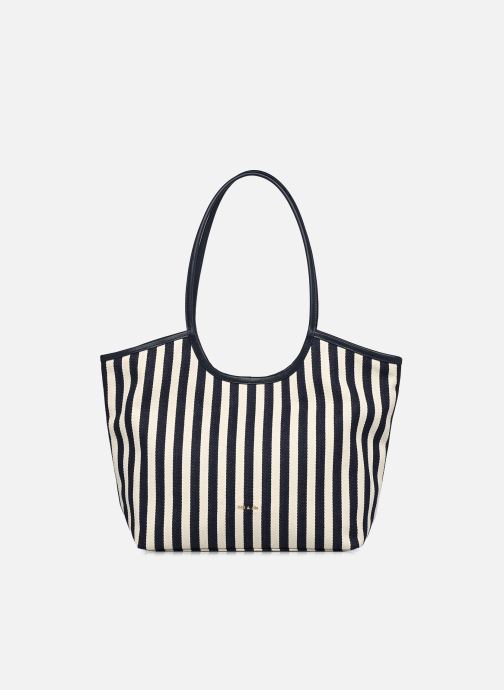 Nat & Nin Grote winkelzak Milan Rayure dames blauw
