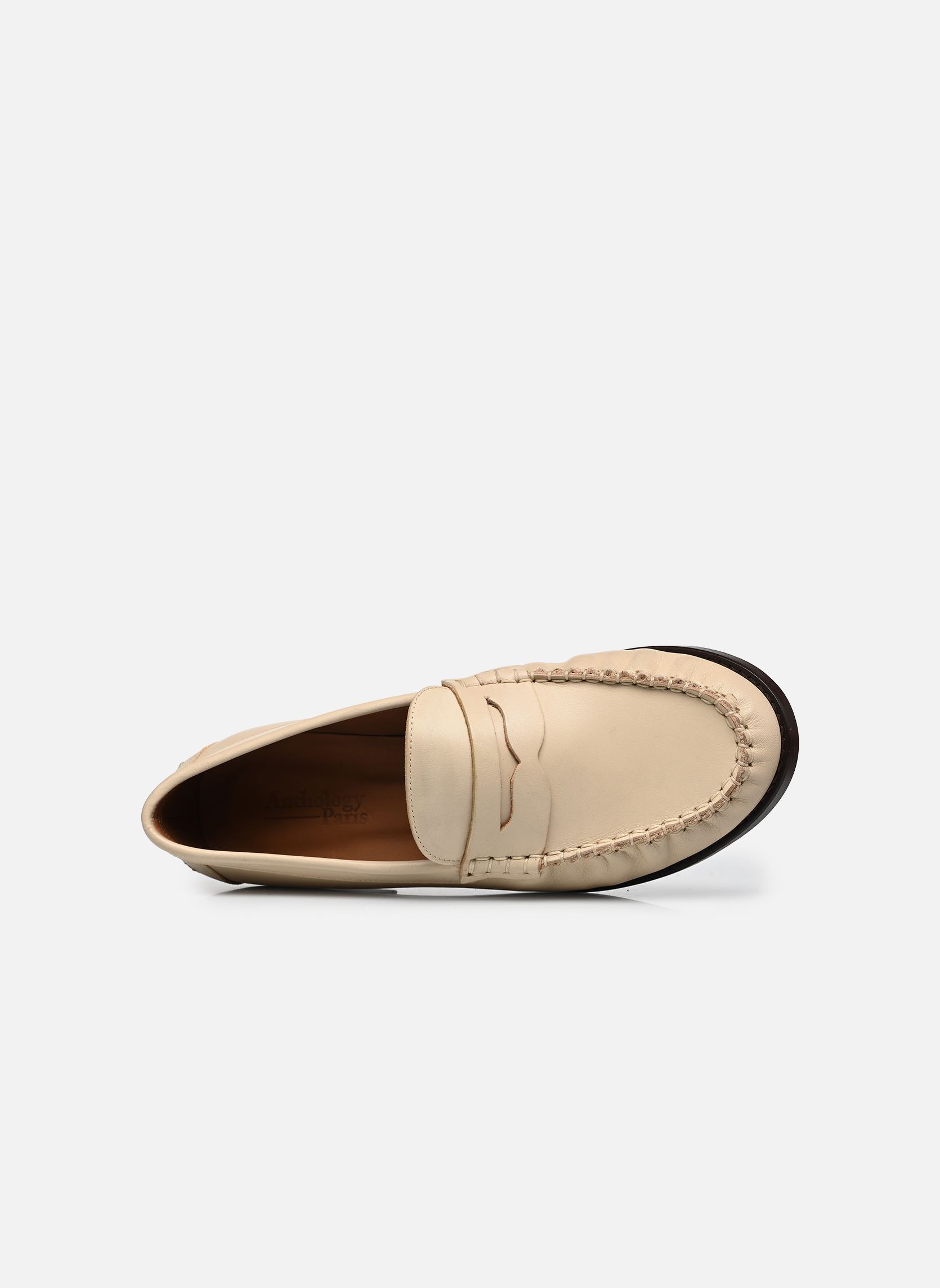 Mocassins Greta dames wit Anthology Paris Mocassins Greta dames wit Creme