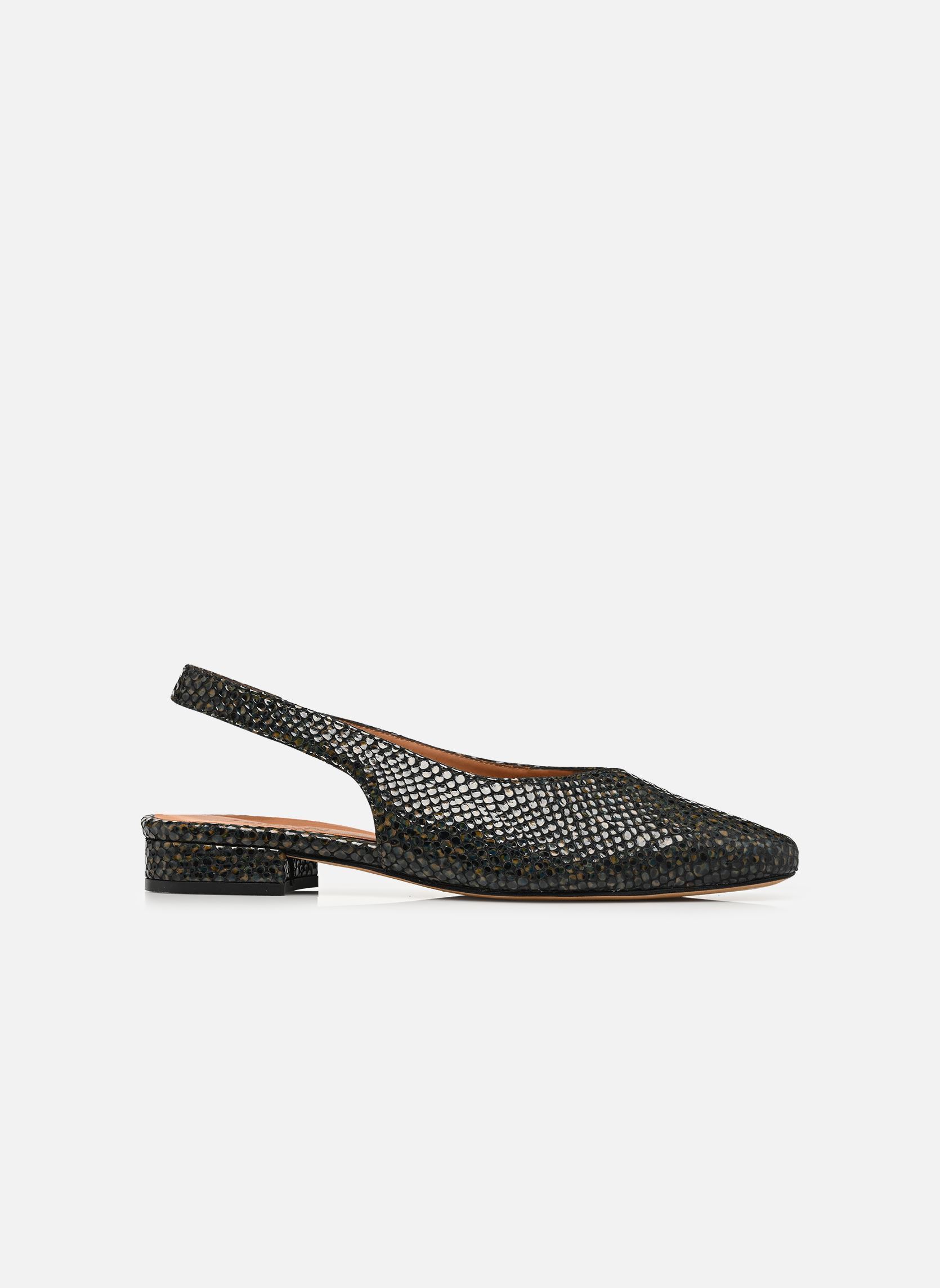 Ballerines classiques Maggie femme multicolore Anthology Paris Ballerines classiques Maggie femme multicolore Multi Noir / Kaki 08