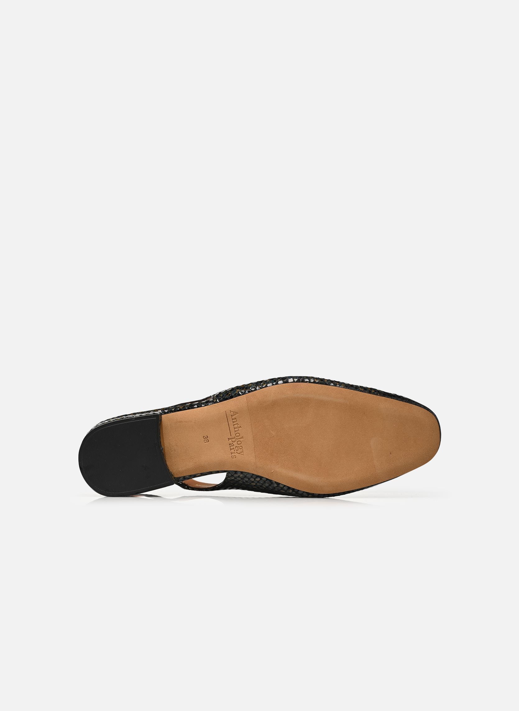 Ballerines classiques Maggie femme multicolore Anthology Paris Ballerines classiques Maggie femme multicolore Multi Noir / Kaki 08