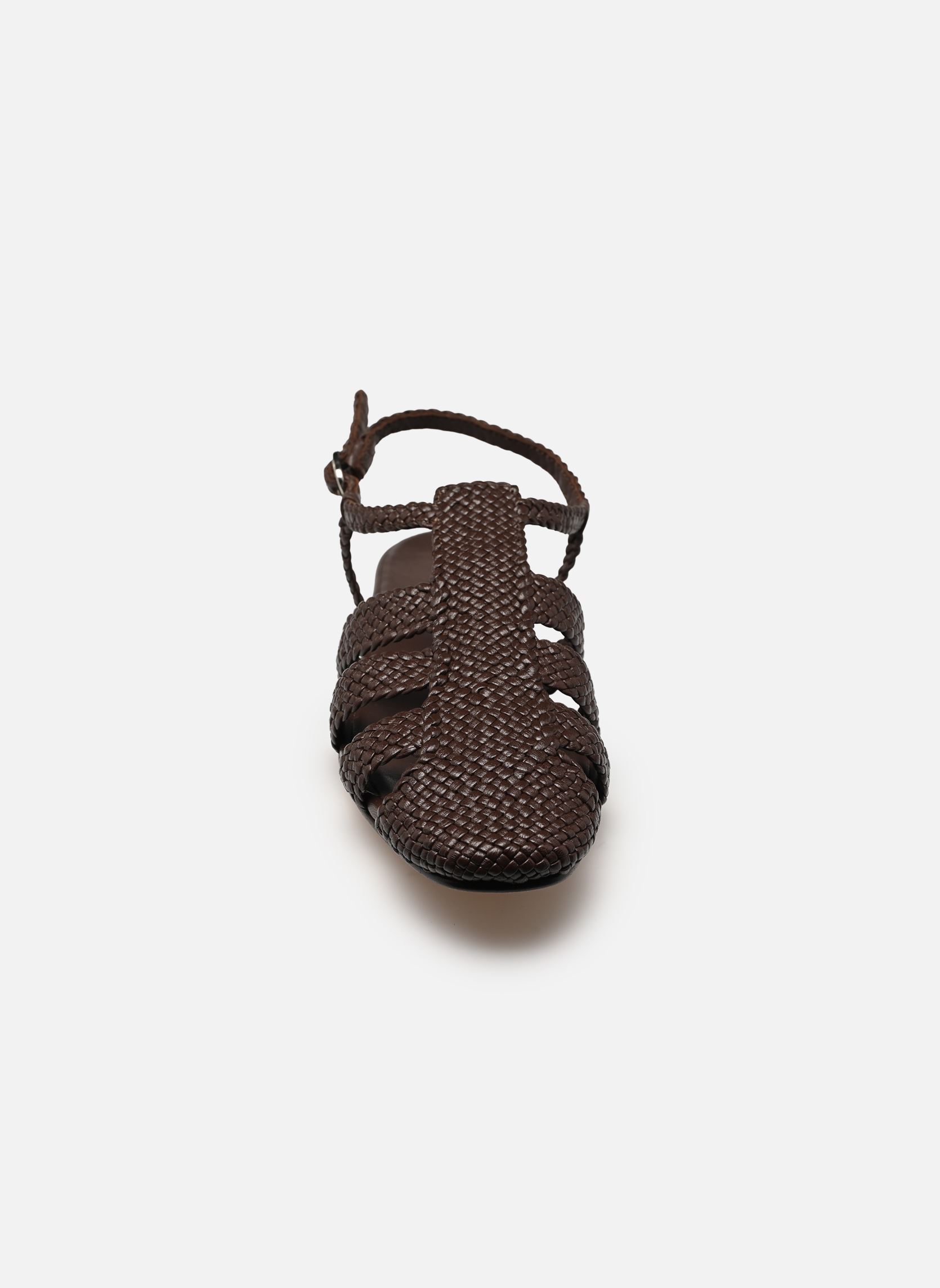 Platte sandalen Miki dames bruin Anthology Paris Platte sandalen Miki dames bruin BRUCCIATO