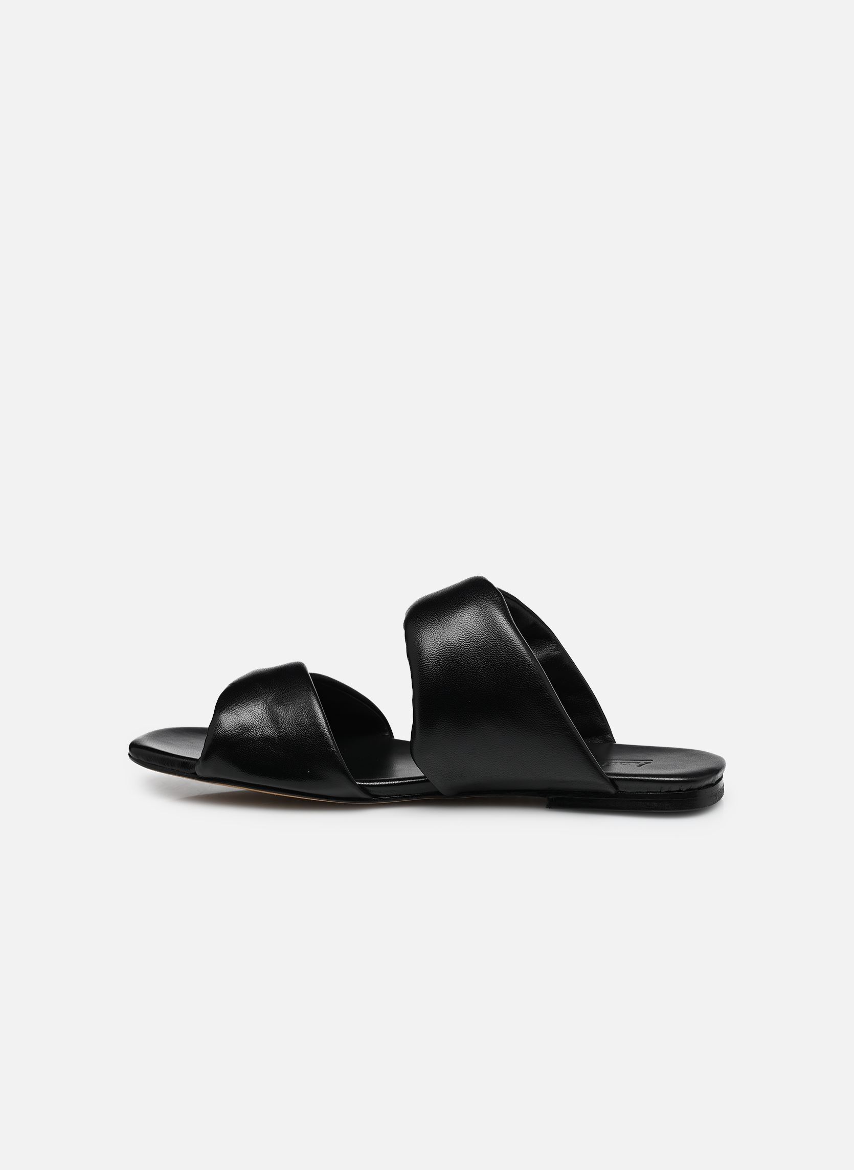 Sandales Rose femme noir Anthology Paris Sandales Rose femme noir Noir