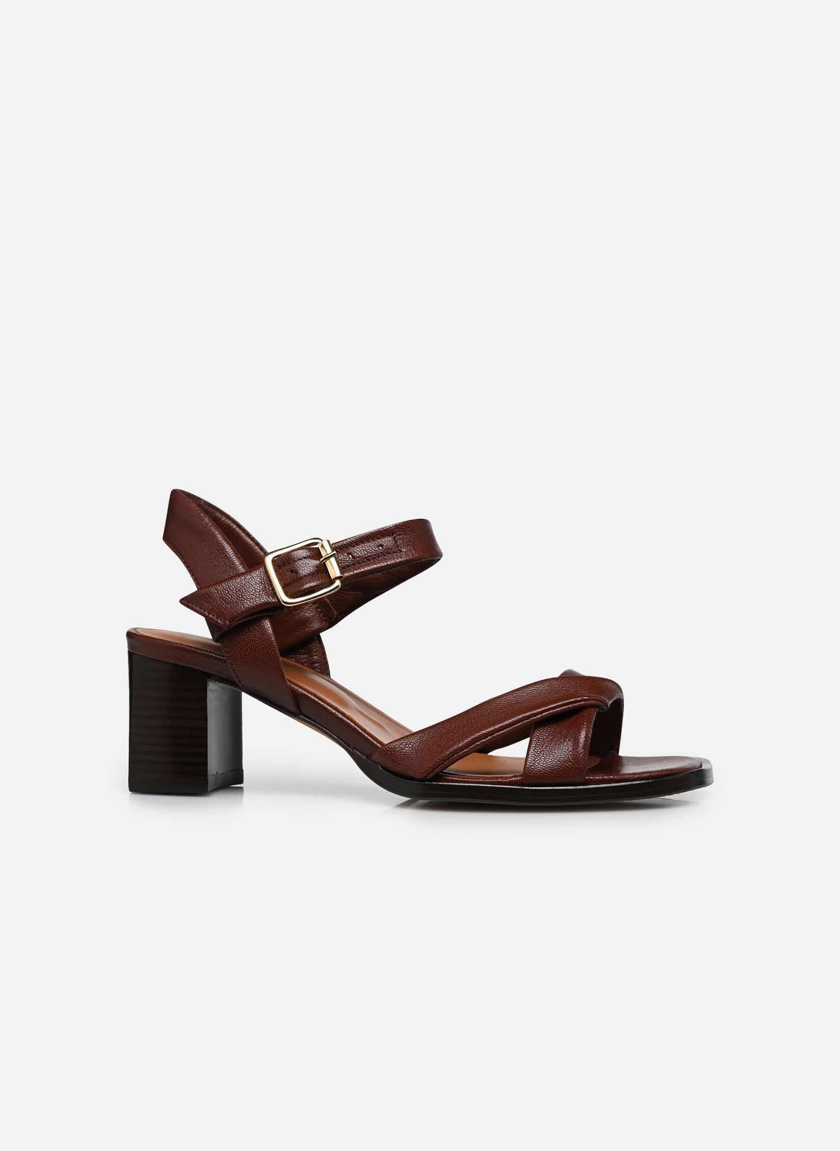 Sandales Cecilia femme bordeaux Anthology Paris Sandales Cecilia femme bordeaux Isim