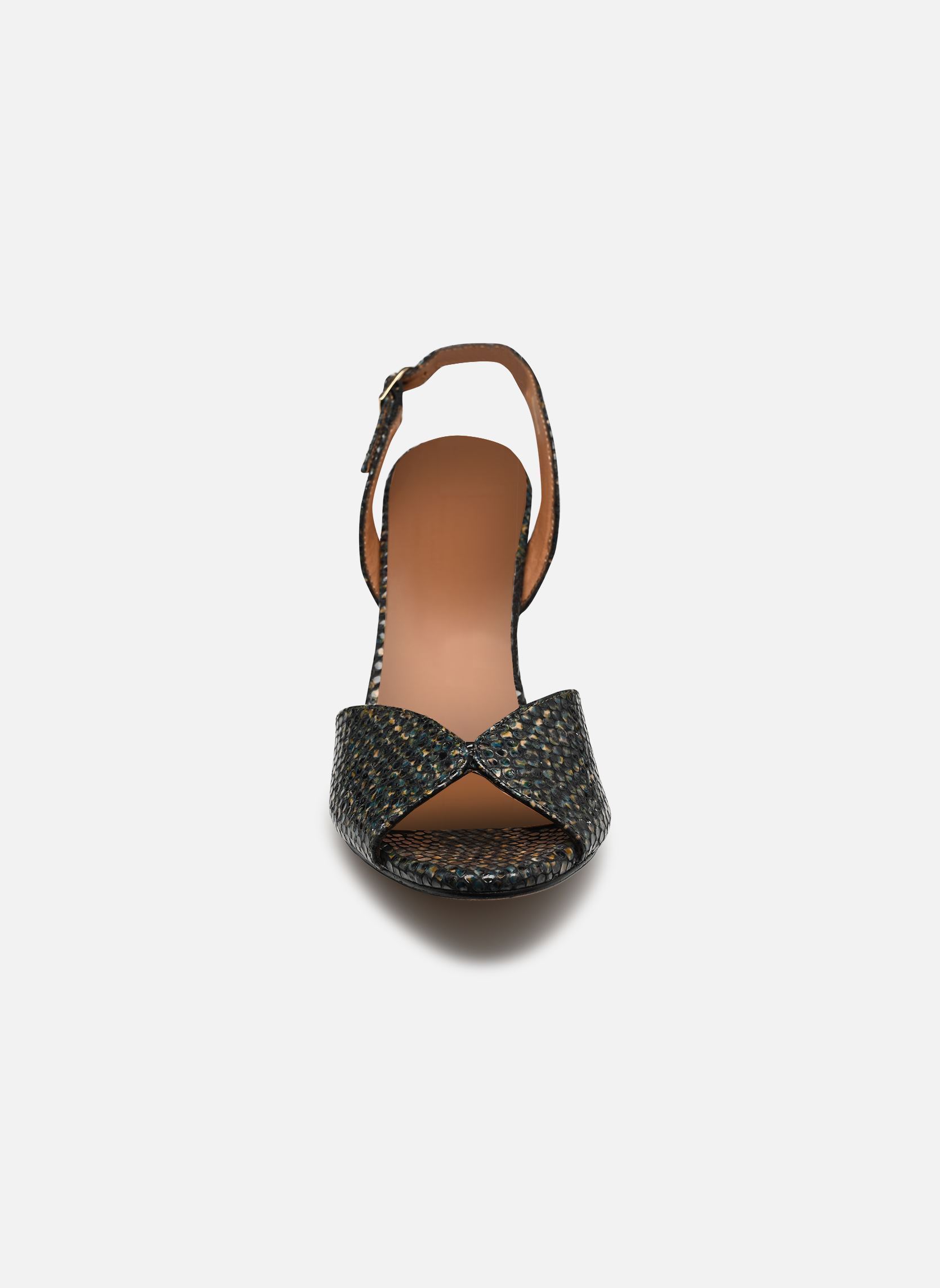 Sandalen Aily damen mehrfarbig Anthology Paris Sandalen Aily damen mehrfarbig Multi Noir / Kaki 08