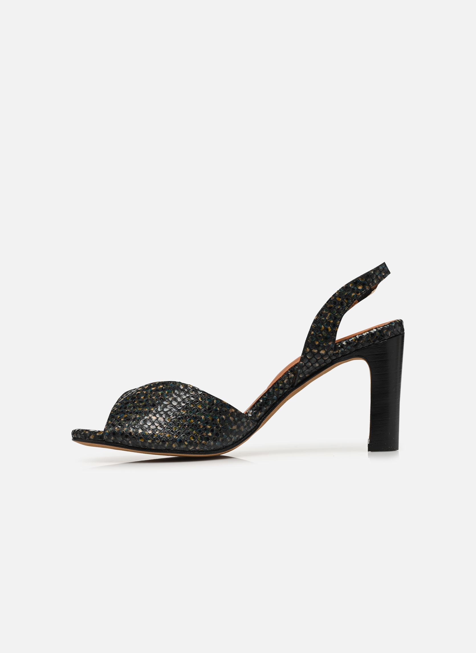 Sandalen Aily damen mehrfarbig Anthology Paris Sandalen Aily damen mehrfarbig Multi Noir / Kaki 08