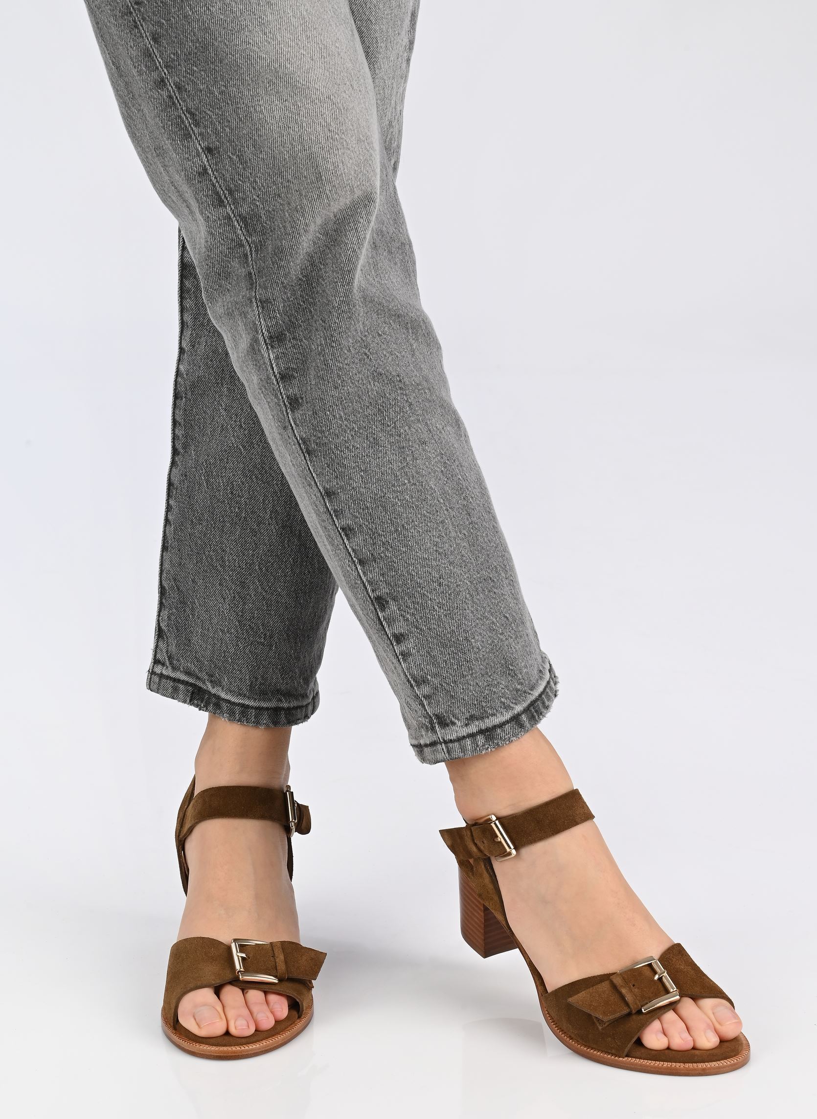 Sandalen Odette damen braun Anthology Paris Sandalen Odette damen braun Tabac 409
