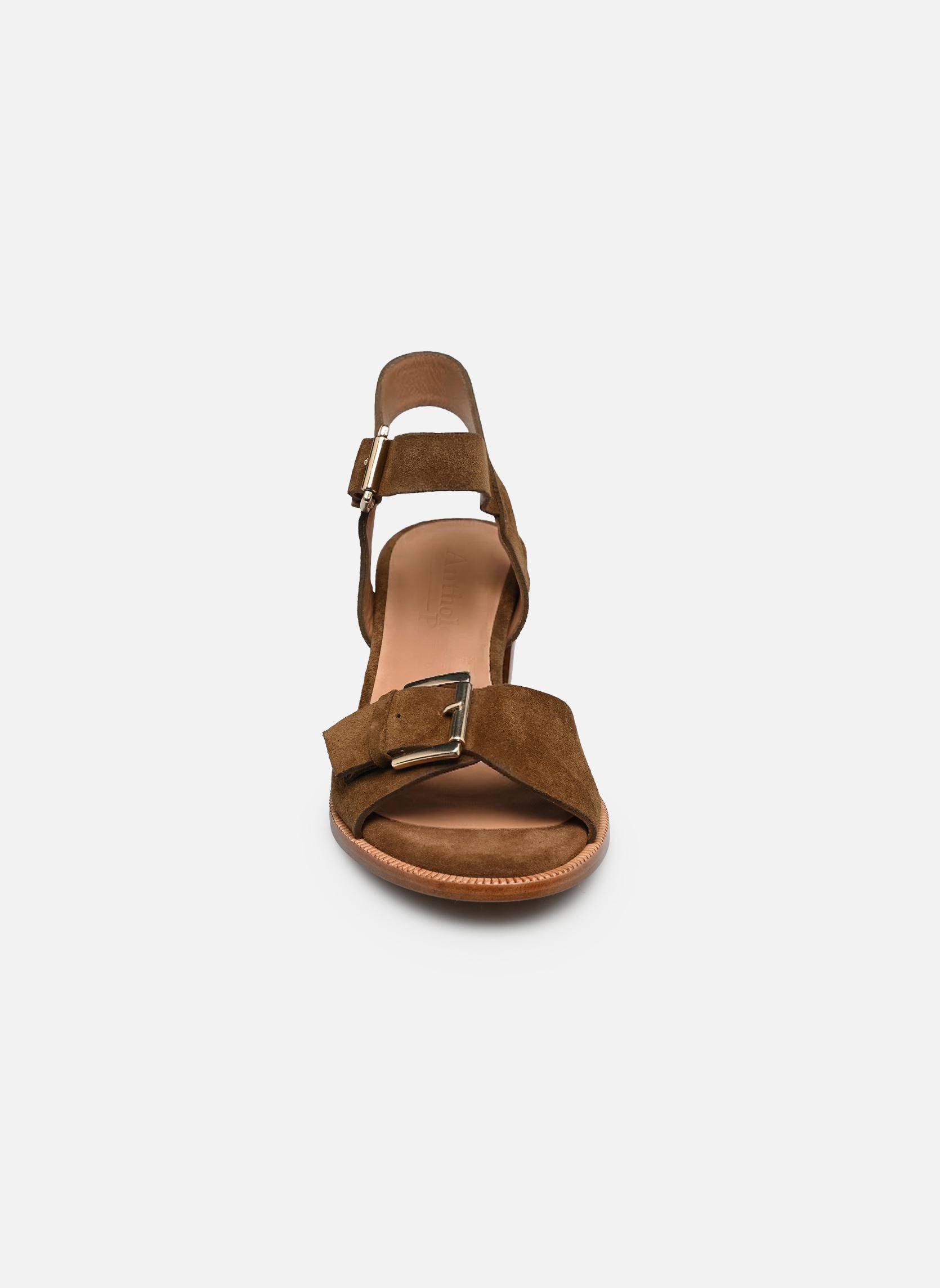 Sandalen Odette damen braun Anthology Paris Sandalen Odette damen braun Tabac 409