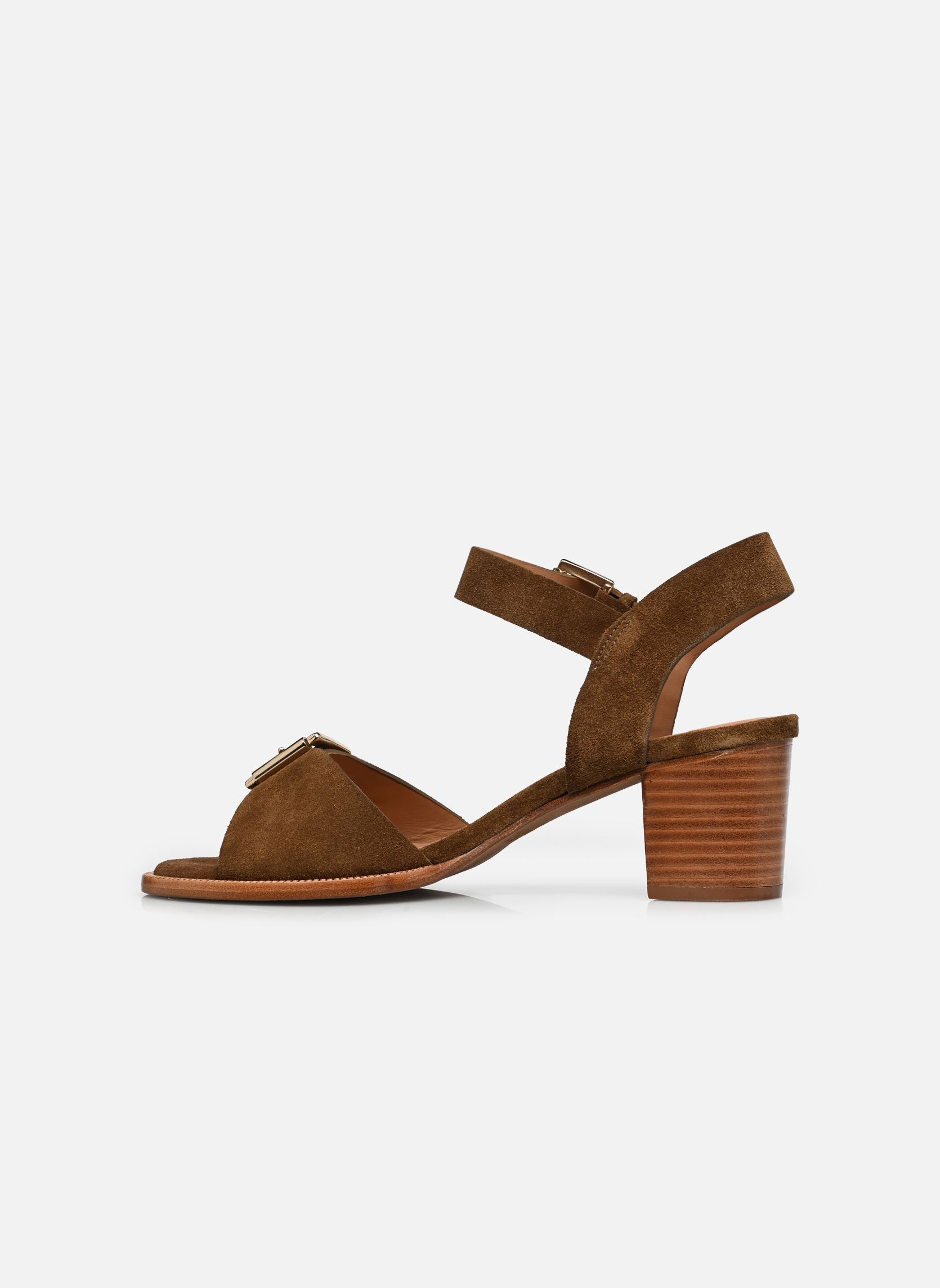 Sandalen Odette damen braun Anthology Paris Sandalen Odette damen braun Tabac 409
