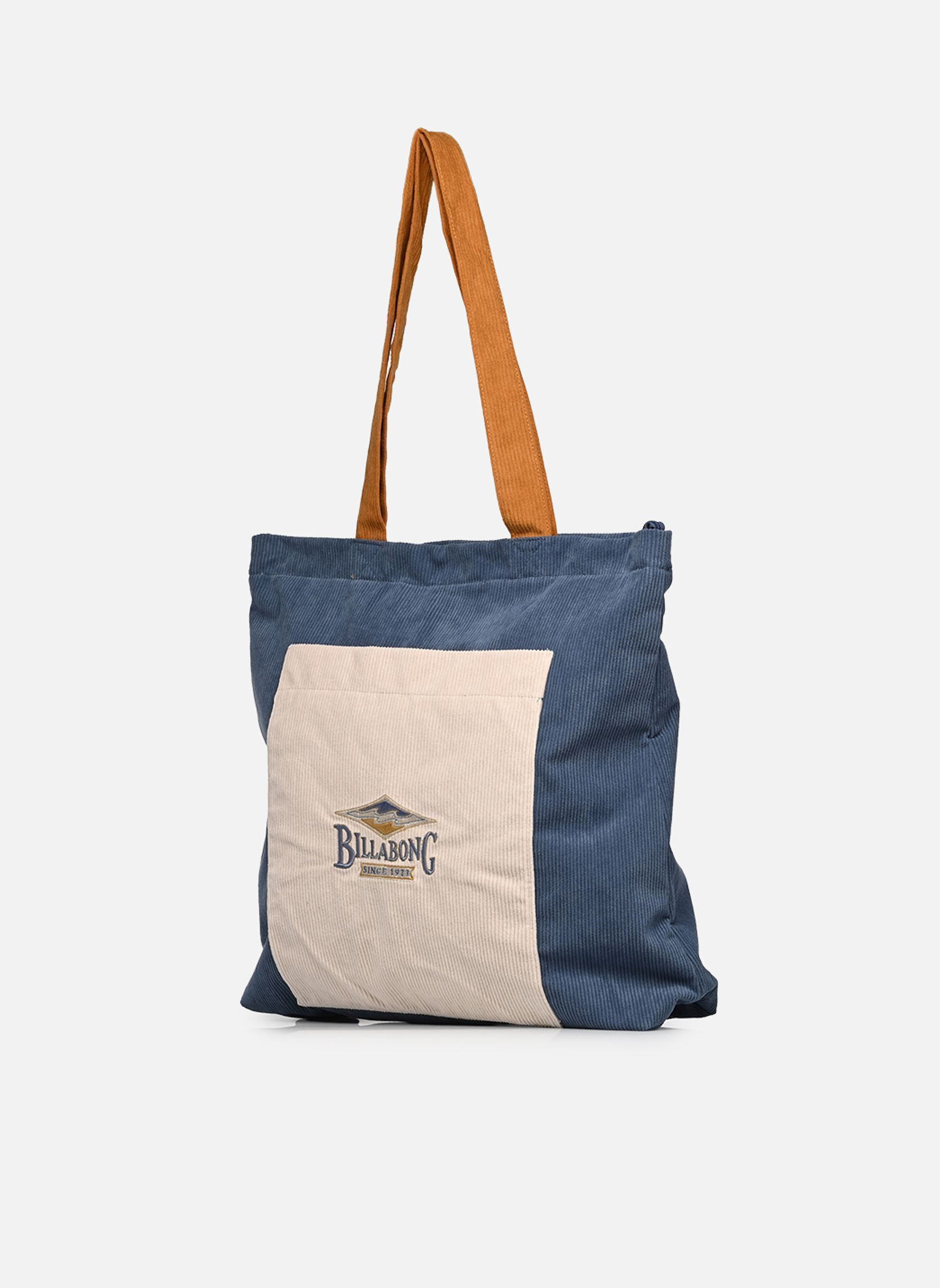 Cabas Set The Tone Bag femme bleu Billabong Cabas Set The Tone Bag femme bleu White Cap