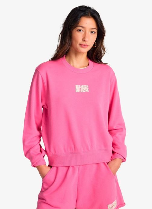 Billabong Sweatshirts Family Tree femme rose