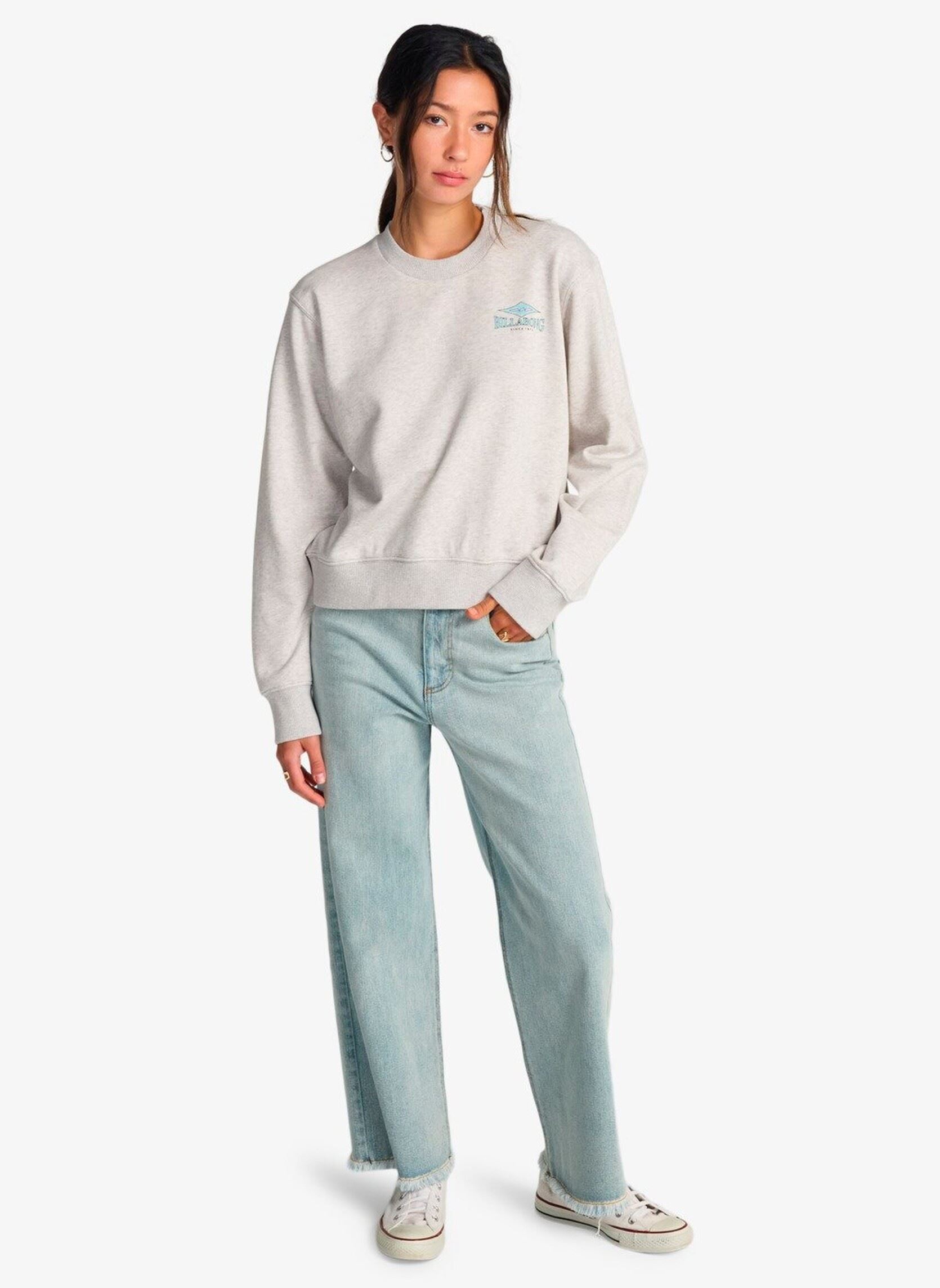 Sweatshirts Chasing Horizons damen grau Billabong Sweatshirts Chasing Horizons damen grau Grey heather