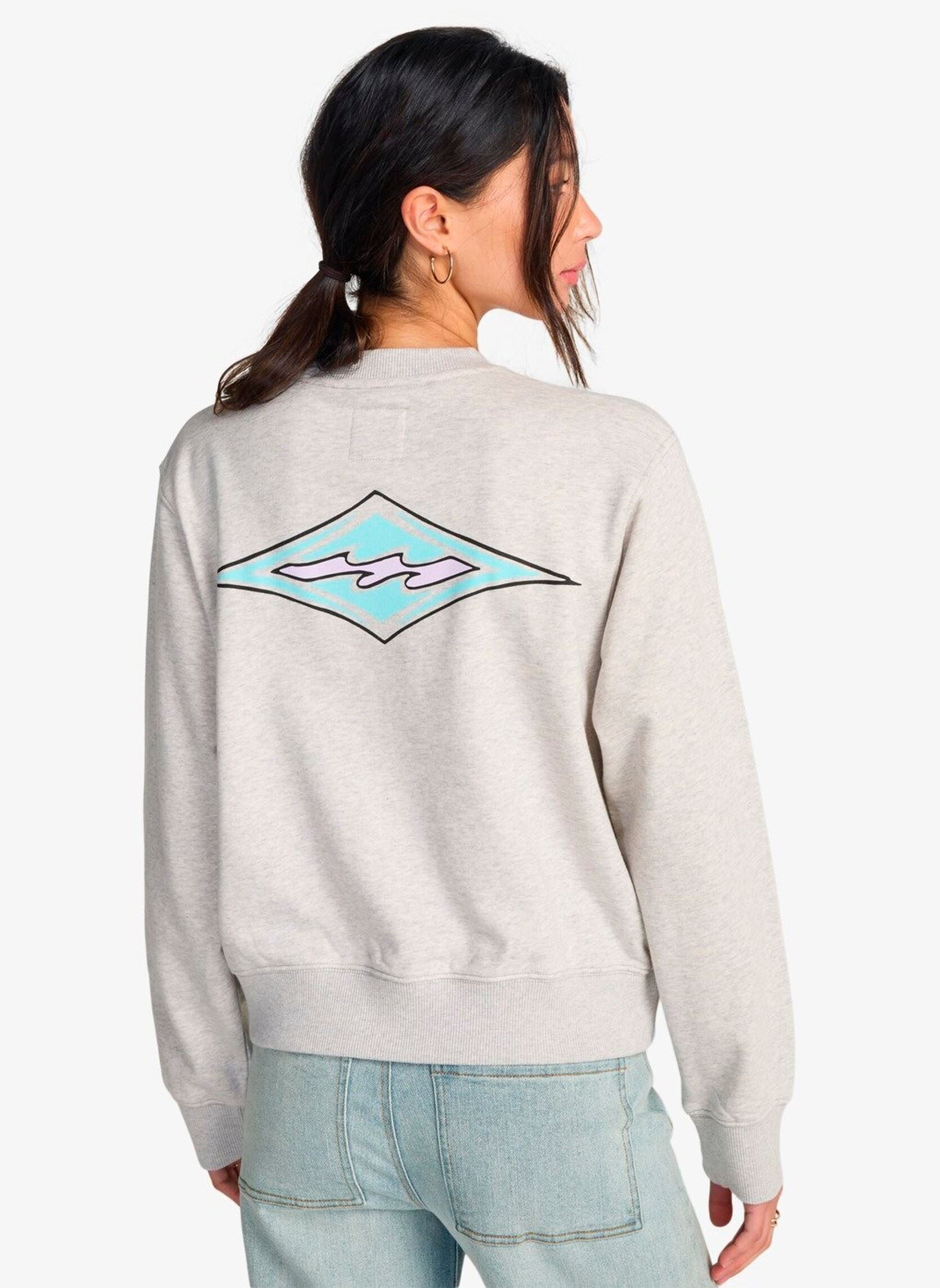 Sweatshirts Chasing Horizons damen grau Billabong Sweatshirts Chasing Horizons damen grau Grey heather