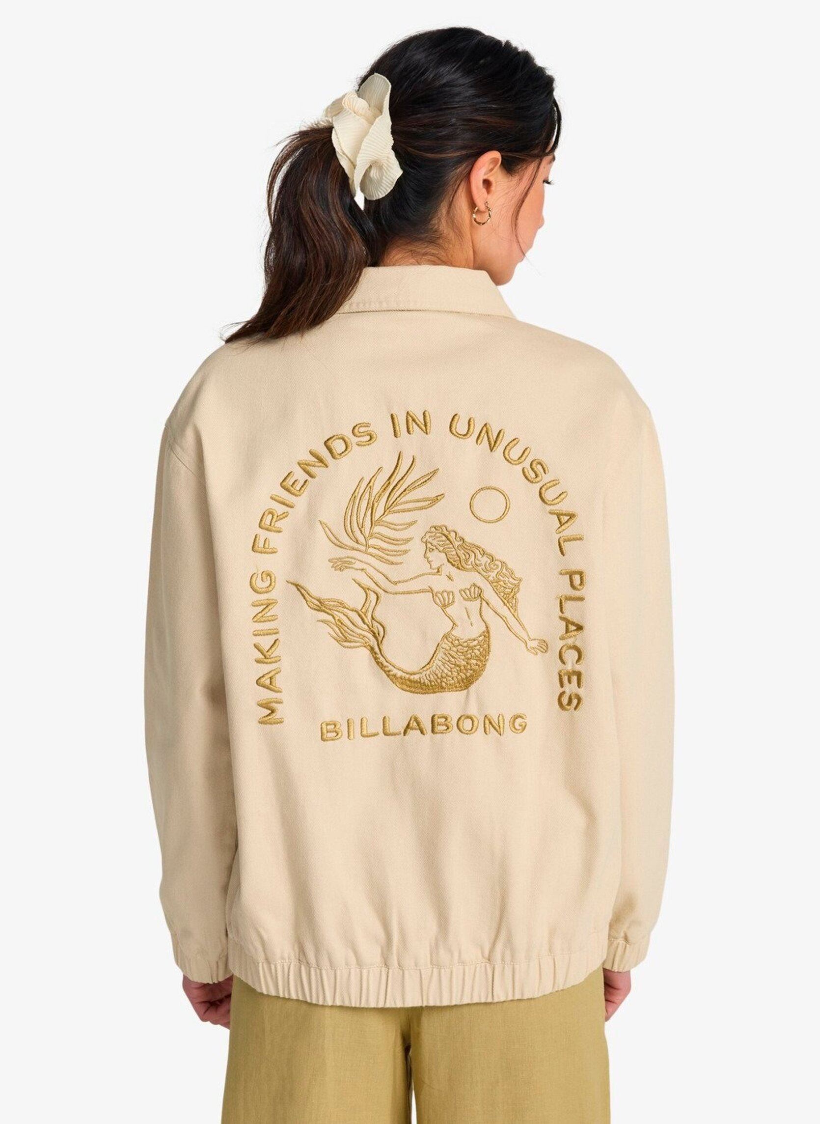 Bomberjacks Chill Time Jacket dames beige Billabong Bomberjacks Chill Time Jacket dames beige White Cap