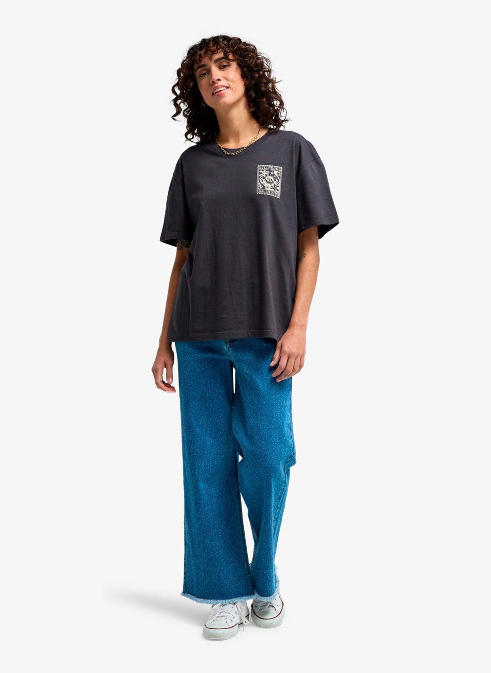 Tee-shirts Always Looking EBJZT00589 femme noir Billabong Tee-shirts Always Looking EBJZT00589 femme noir Off black