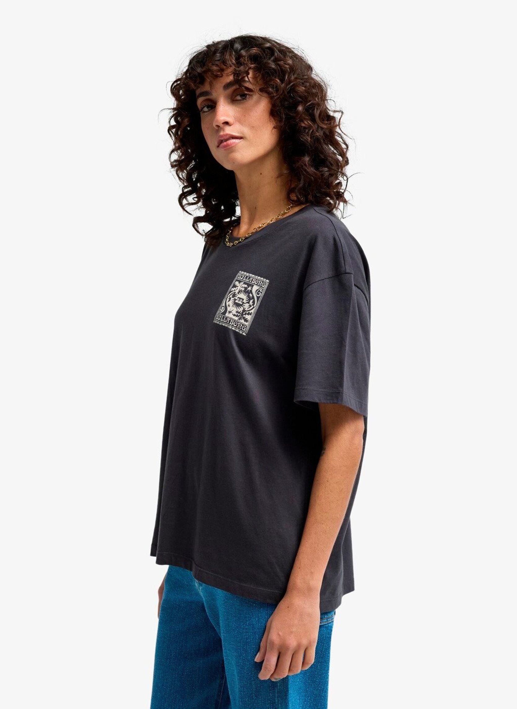 Tee-shirts Always Looking EBJZT00589 femme noir Billabong Tee-shirts Always Looking EBJZT00589 femme noir Off black