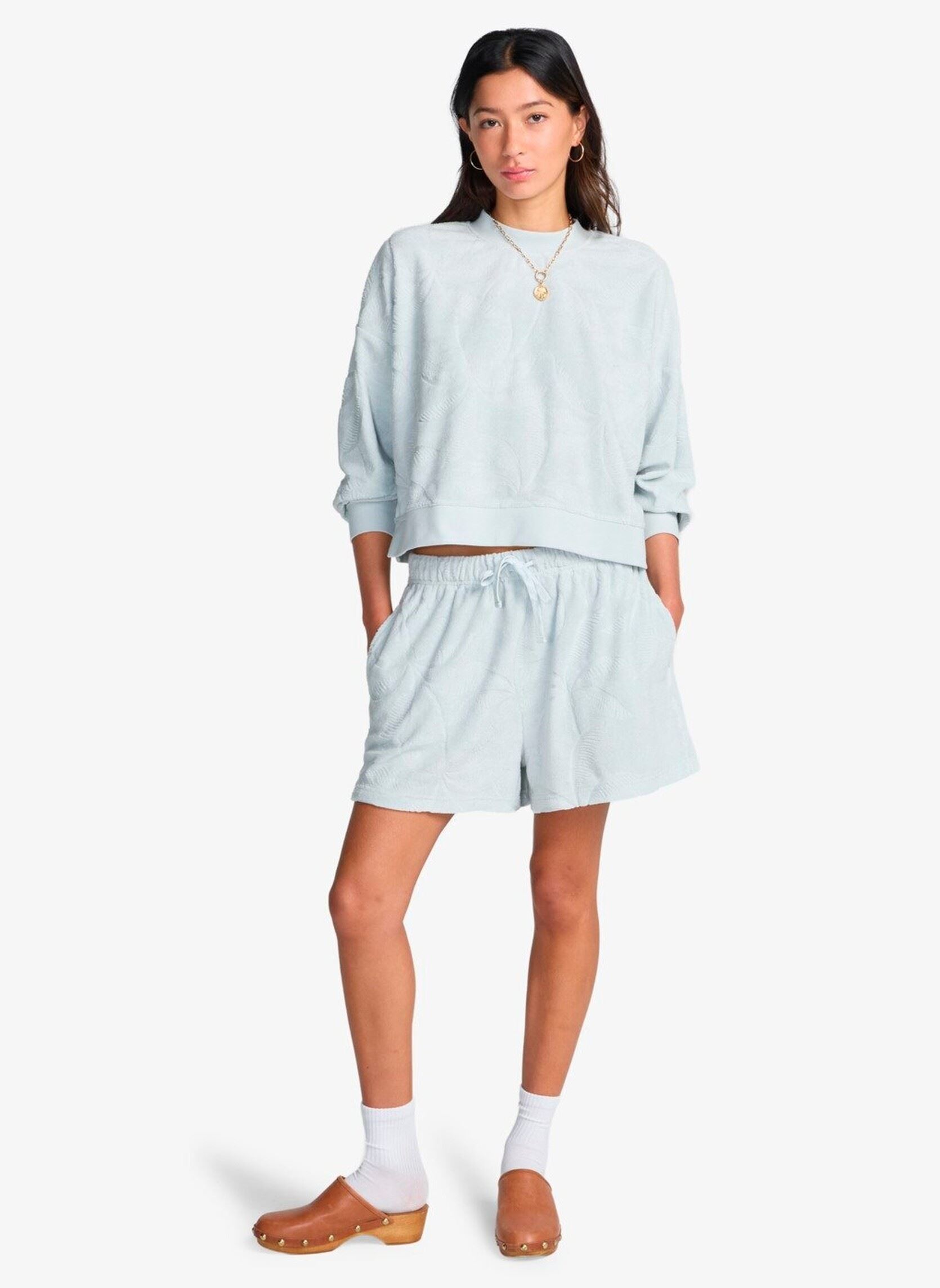 Sweater Tempo Crew dames blauw Billabong Sweater Tempo Crew dames blauw MIST BLUE