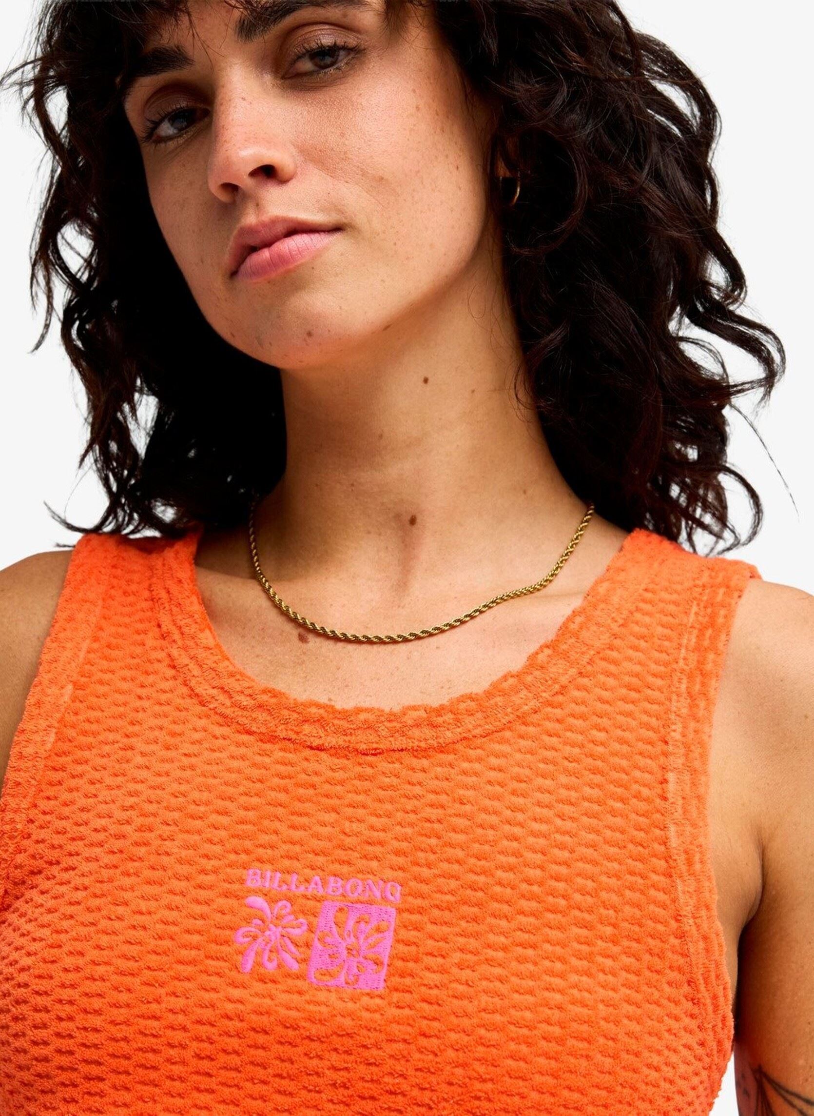 Débardeurs Good Vibes Tank femme orange Billabong Débardeurs Good Vibes Tank femme orange Fusion Orange