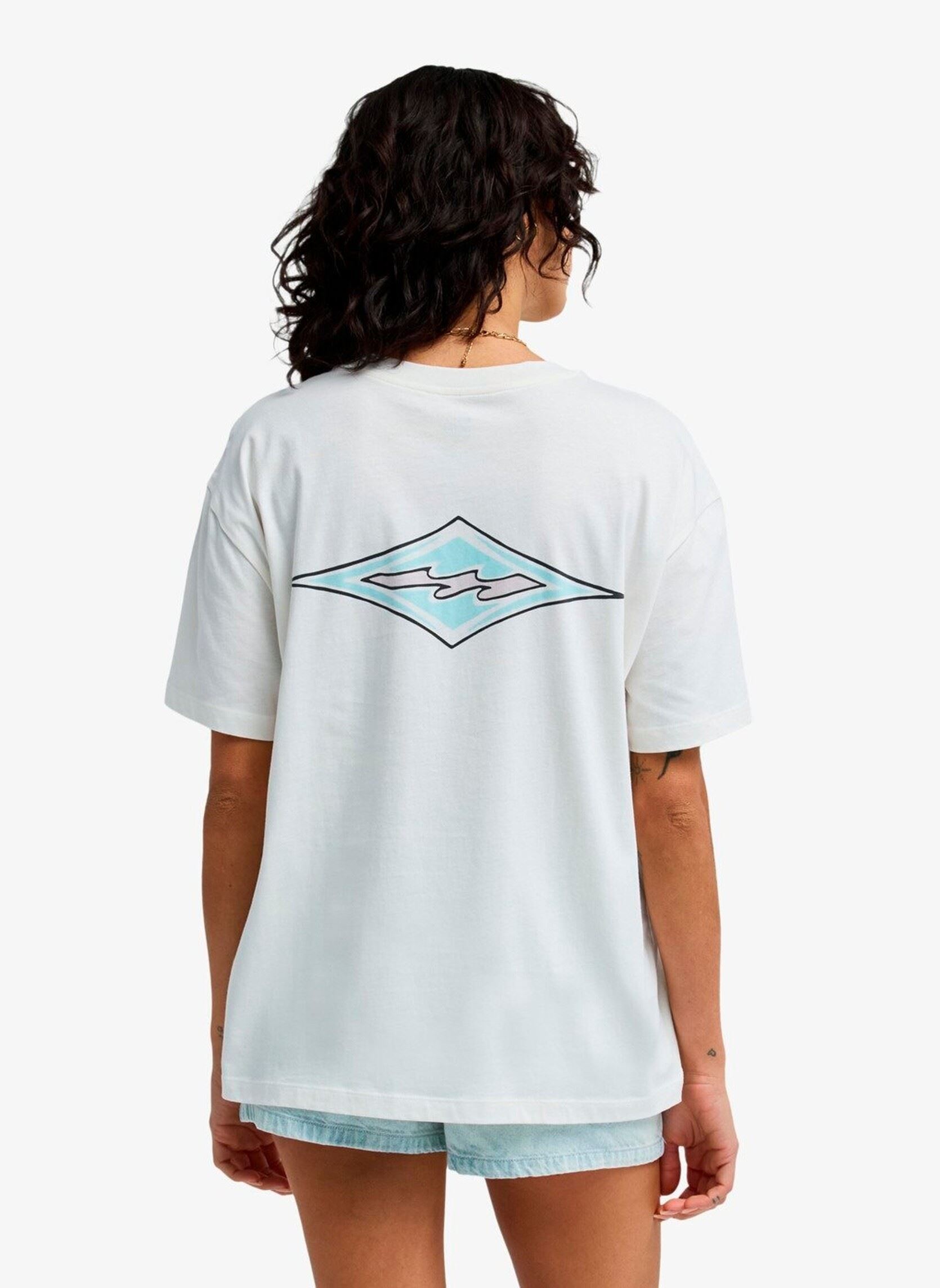 Tee-shirts manches courtes Heritage Baker femme blanc Billabong Tee-shirts manches courtes Heritage Baker femme blanc SALT CRYSTAL