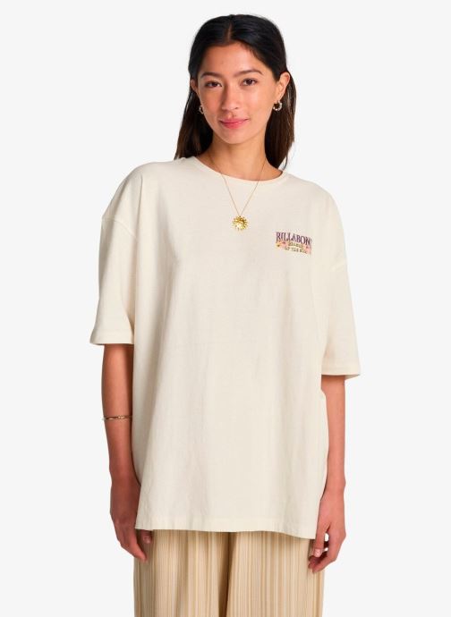 Billabong Tee-shirts manches courtes Floral Rocker femme blanc