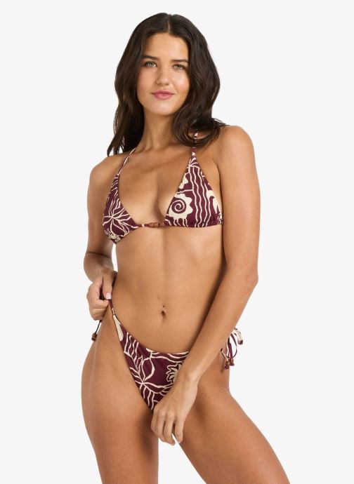 Billabong Hauts de maillot triangle Sol Playa Remi Tri femme rouge
