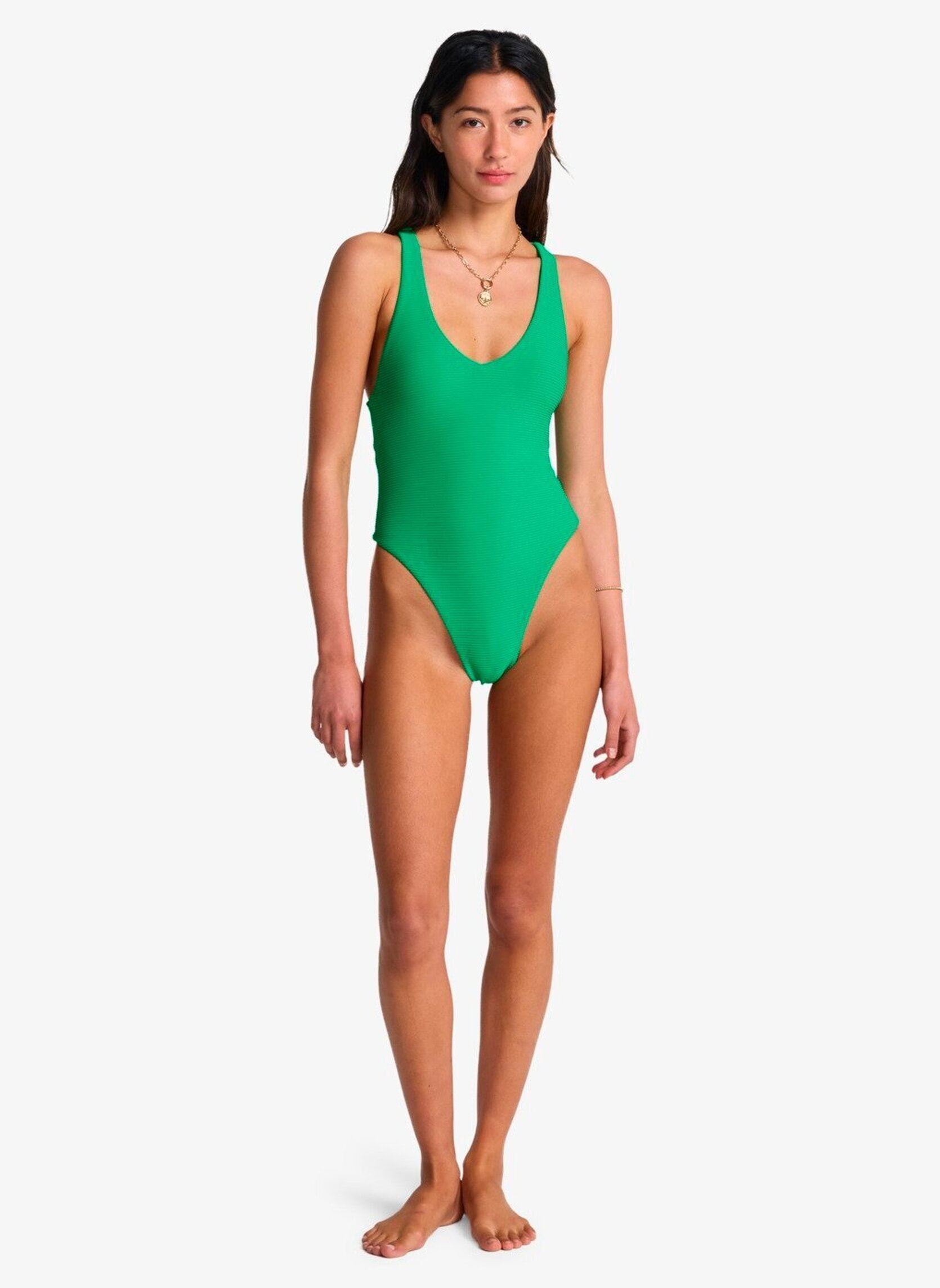 Badpak Tanlines Halter 1Pc dames groen Billabong Badpak Tanlines Halter 1Pc dames groen Summer Green