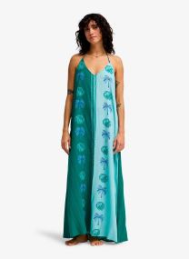 Lange Kleider Gypsy Colorblock damen blau