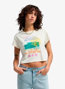 Kurzarm-T-Shirts Coastal Adventures damen weiß
