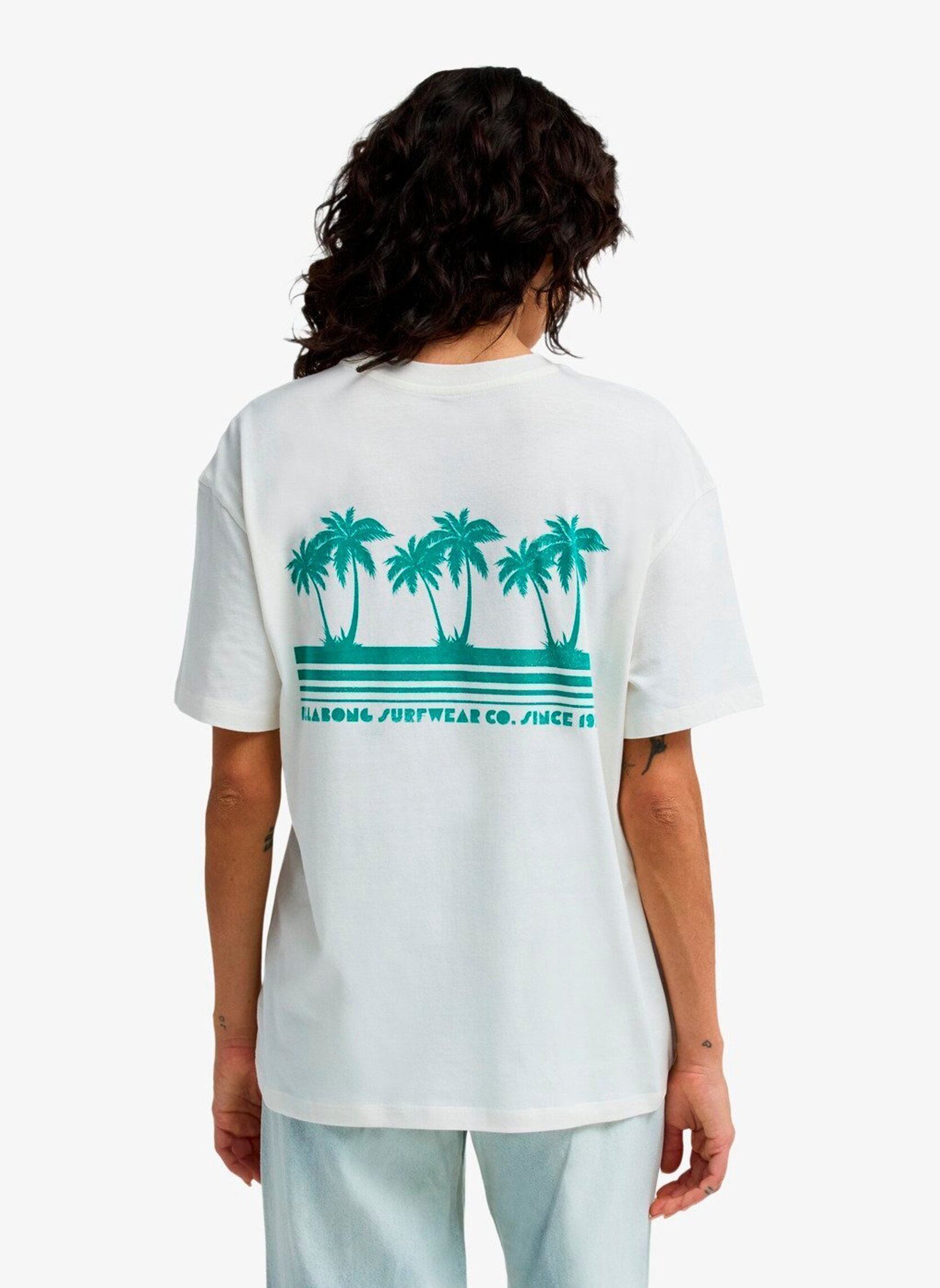 Tee-shirts My Beach Club femme blanc Billabong Tee-shirts My Beach Club femme blanc SALT CRYSTAL