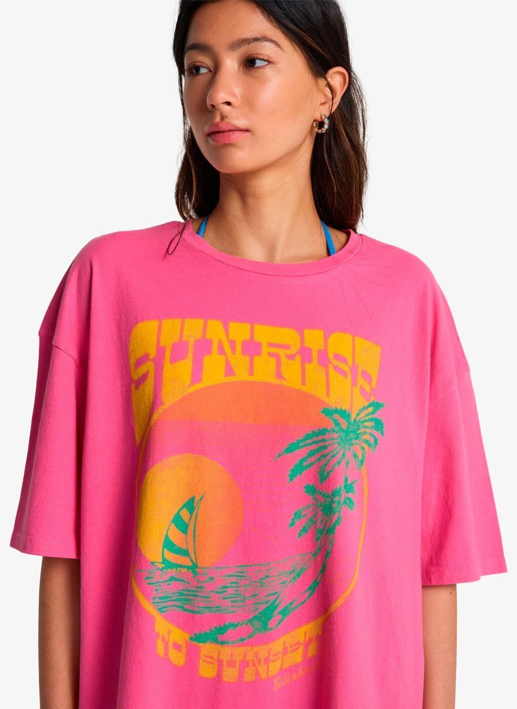 T-Shirts Sunrise To Sunset 2 damen rosa Billabong T-Shirts Sunrise To Sunset 2 damen rosa Guava