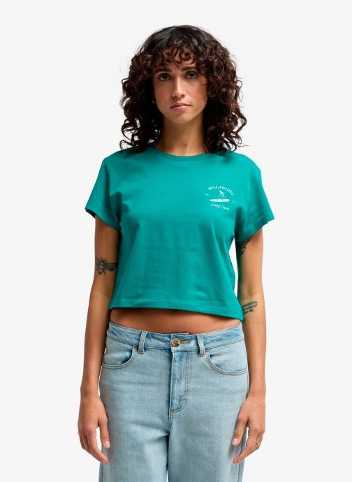 Billabong Tee-shirts Surf The Waves femme vert