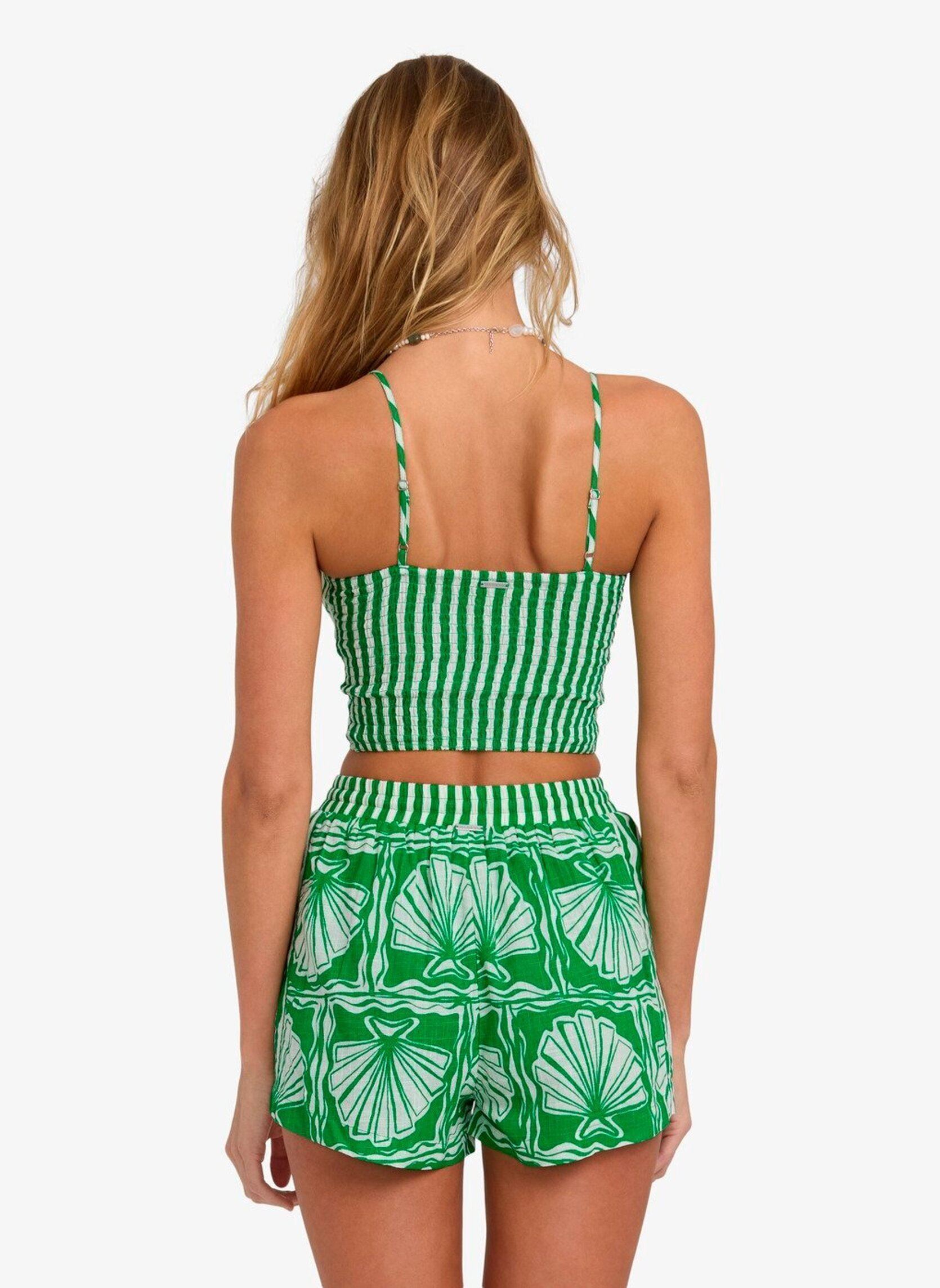 Top Sea Shell Wvn Tank donna verde Billabong Top Sea Shell Wvn Tank donna verde Kelly Green